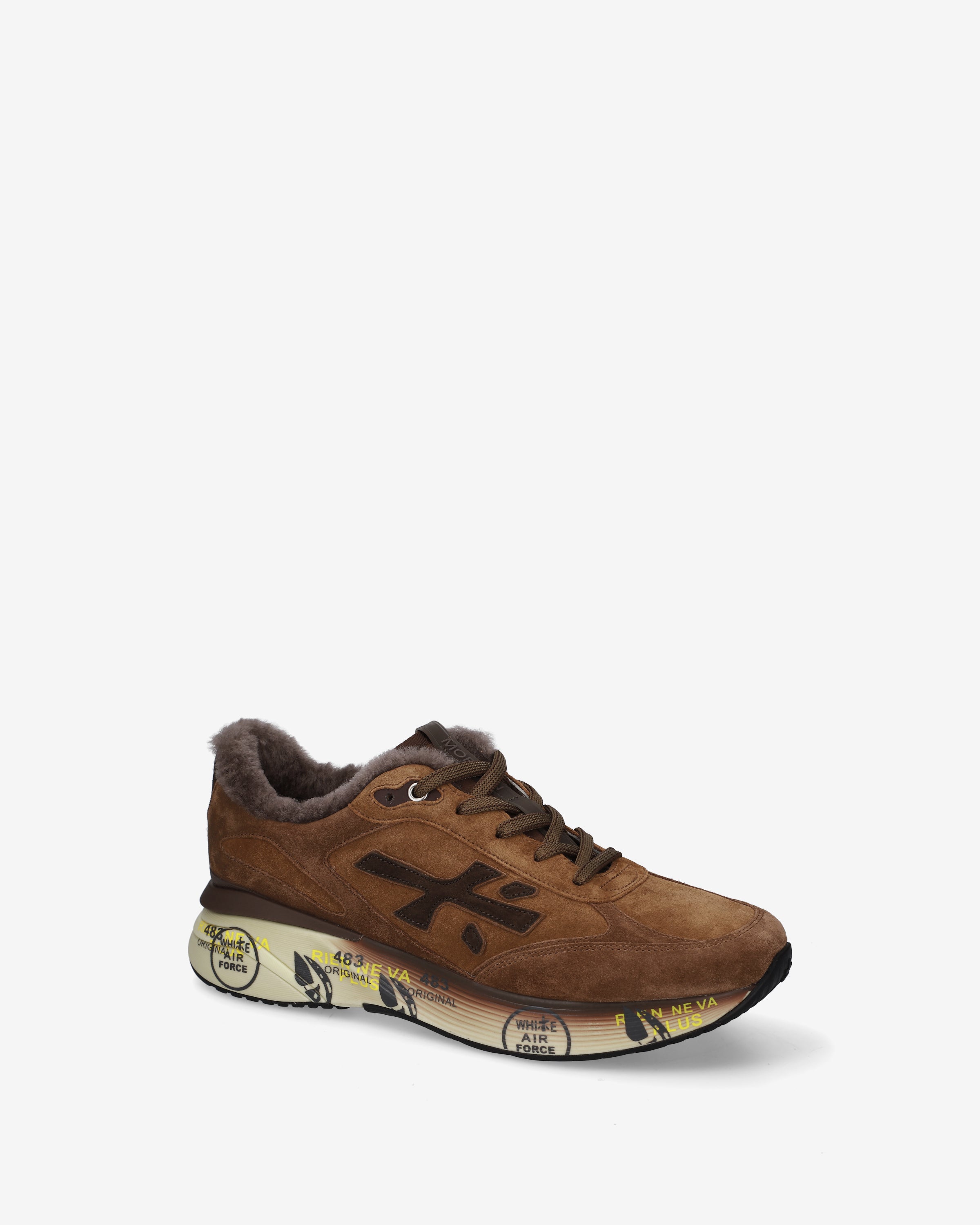 premiata-moerun-8539m-sneaker-braun-suede-herren image 4