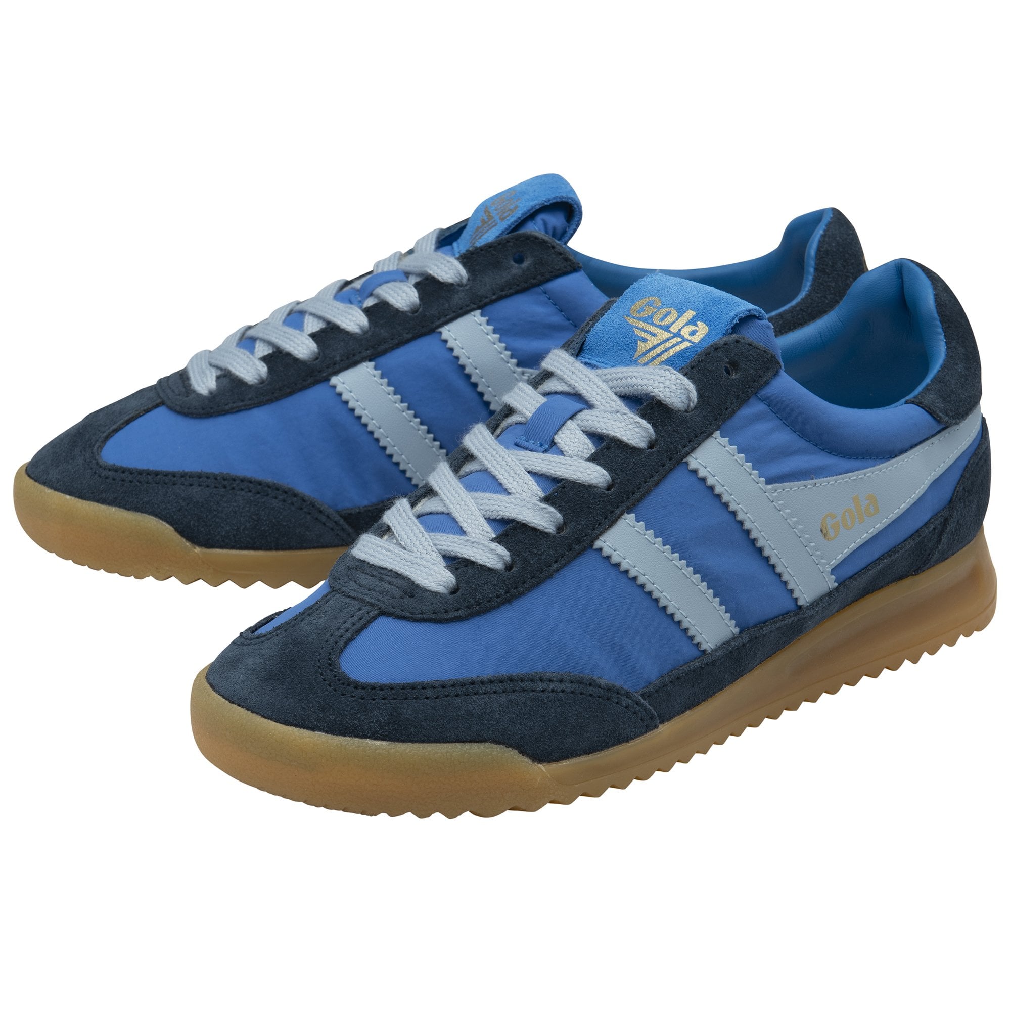 gola-firefly-damen-sneaker-blau-nylon-wildleder image 3
