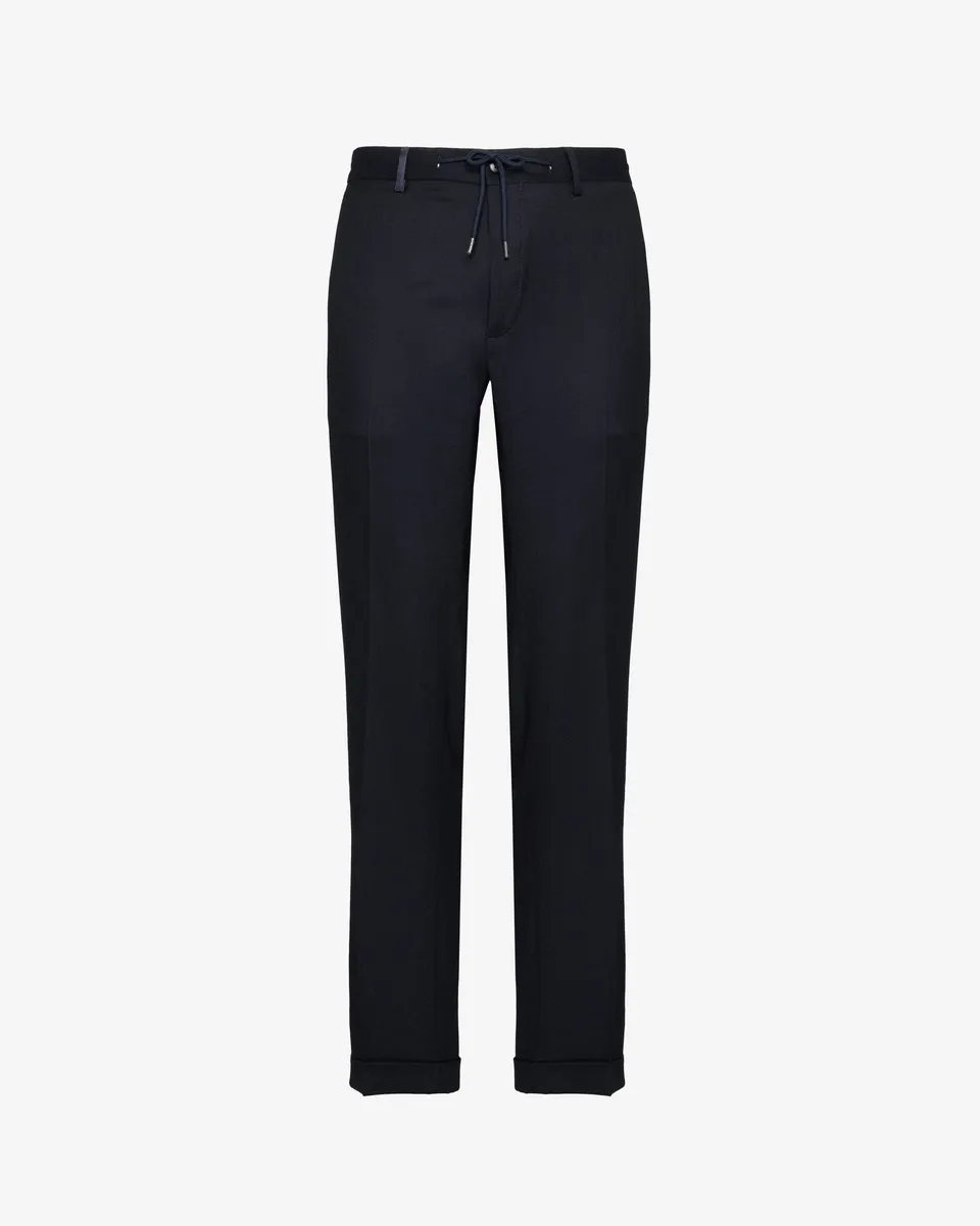 premiata-pantalone-tailored-hose-herren-blue image 1