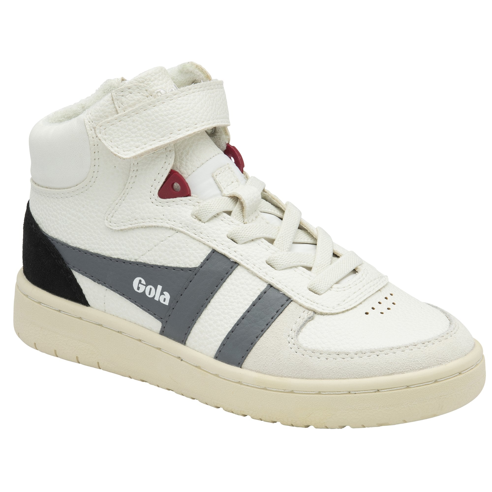gola-talon-high-top-sneaker-kinder-wei-grau-schwarz image 2