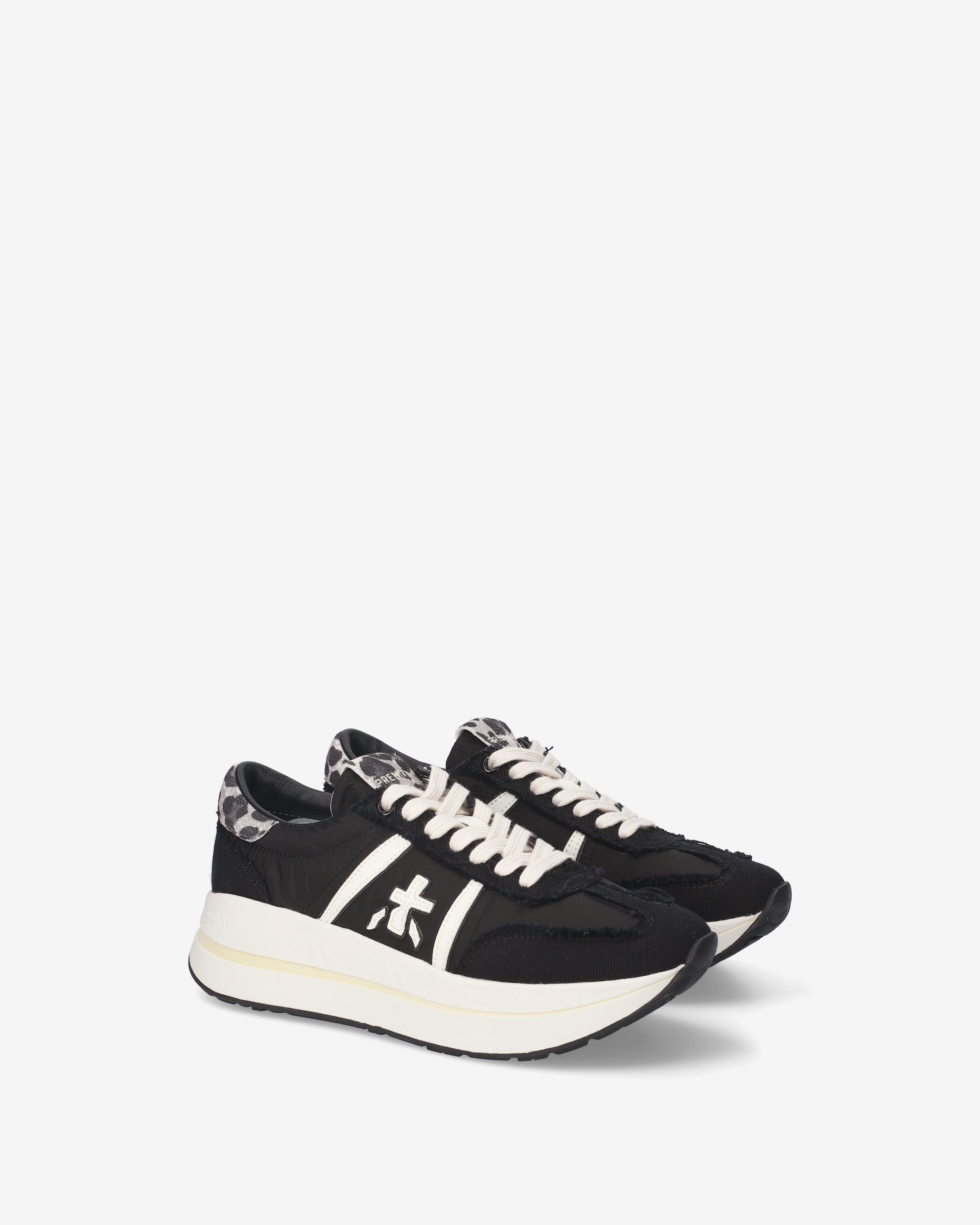 premiata-bethcoin-8150-sneaker-damen-nylon-suede-animalprint image 4