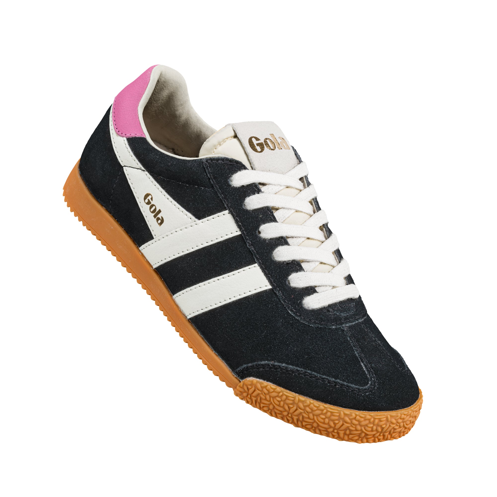 gola-elan-damen-sneaker-schwarz-off-white-fuchsia image 5