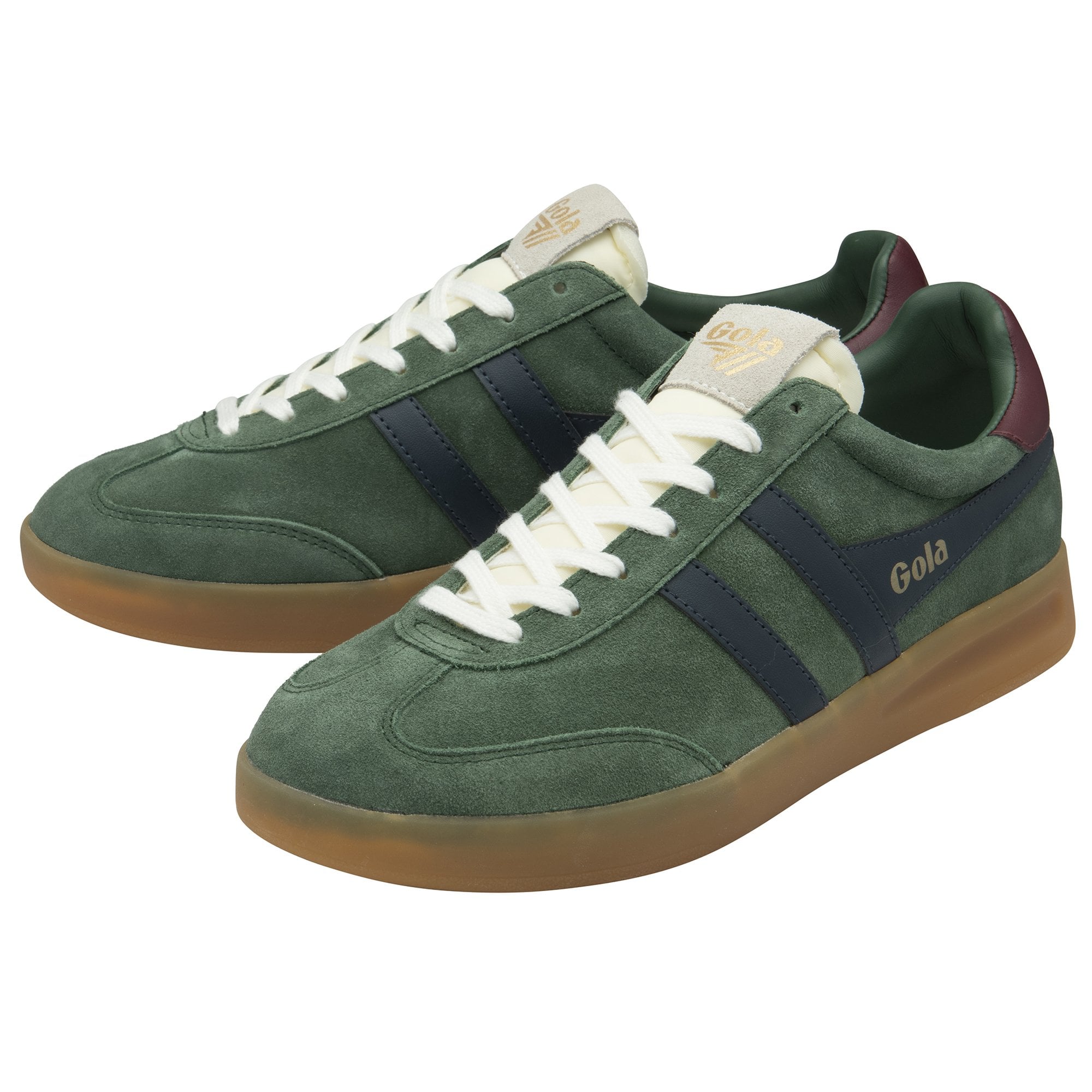 gola-cyclone-herren-sneaker-evergreen-navy-burgundy image 3