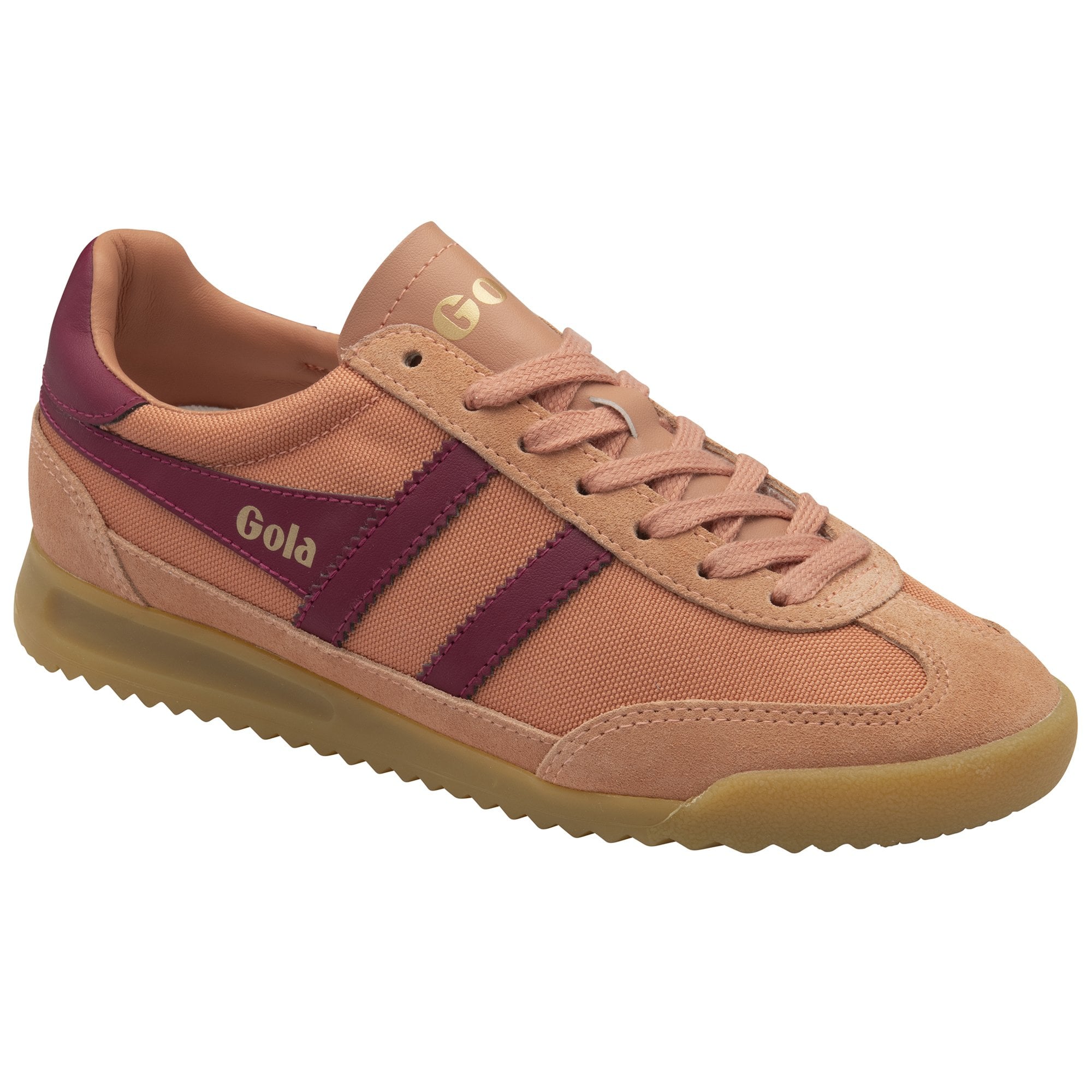 gola-tornado-damen-sneaker-terrakotta-kirschrot image 2