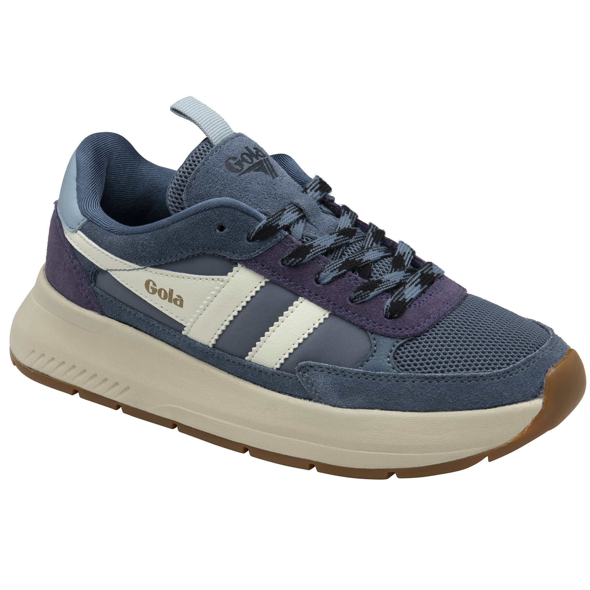gola-phoenix-sneaker-f-r-damen-mondschein-pflaume image 2