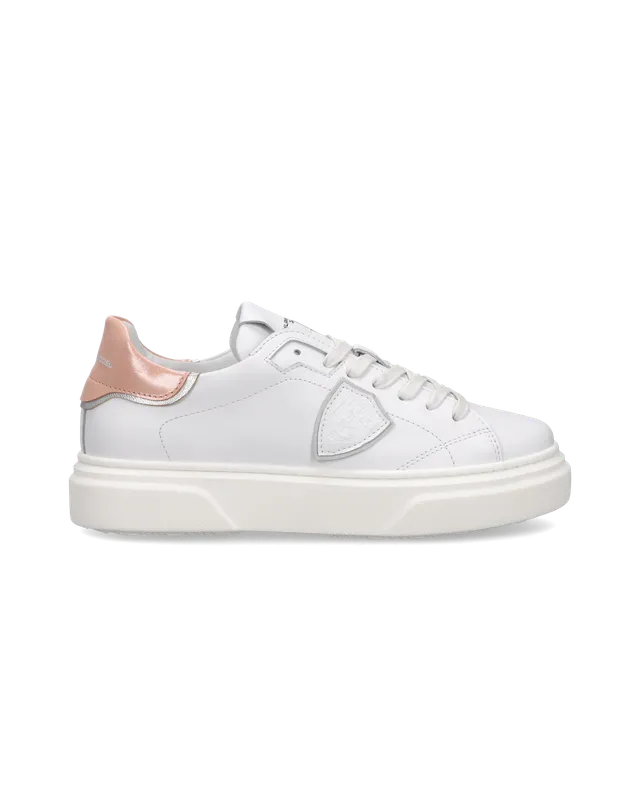 philippe-model-temple-junior-sneaker-wei-schwarz image 1