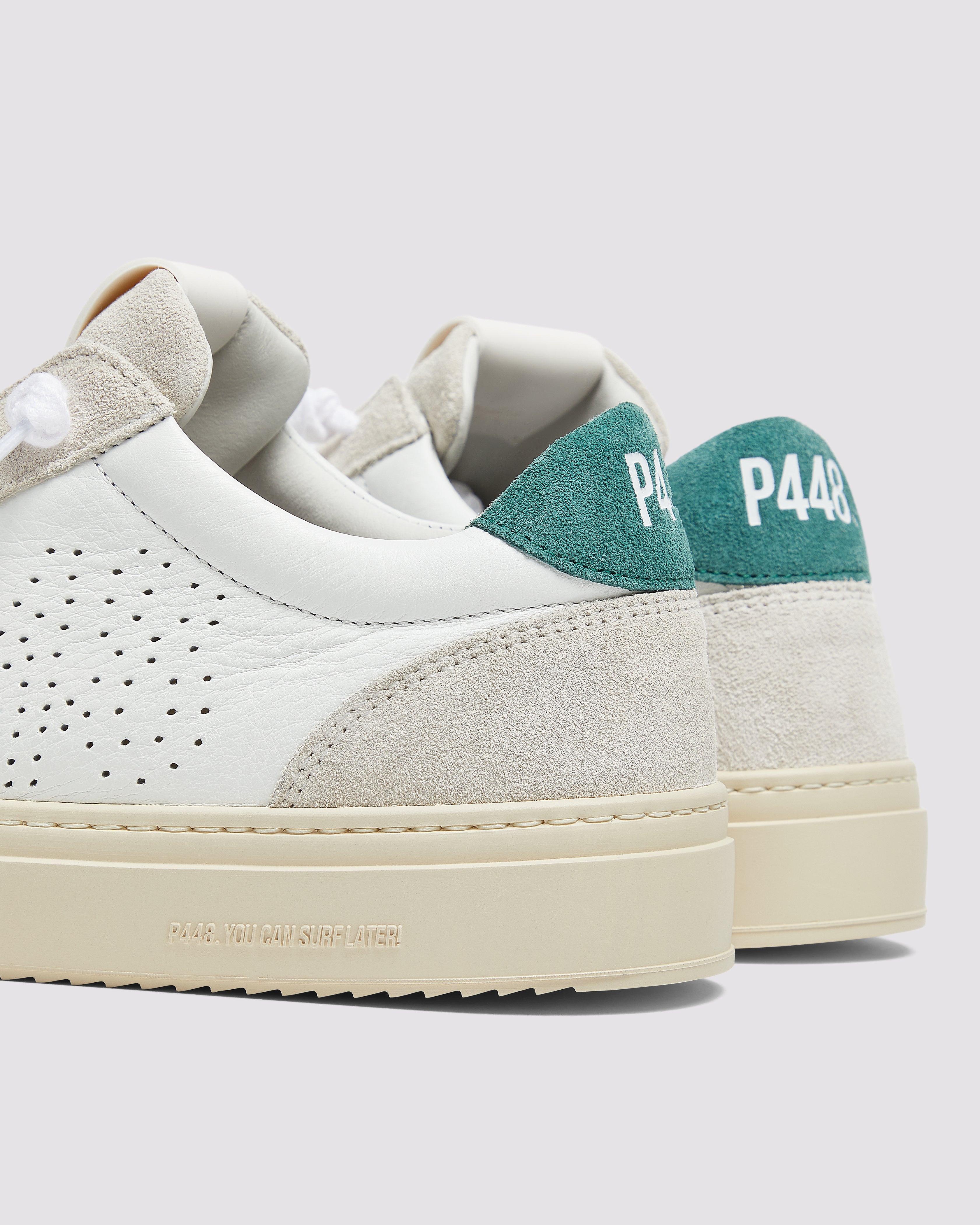 p448-soho-forest-herren-sneaker-wei-dunkelgr-n-leder-wildleder image 6