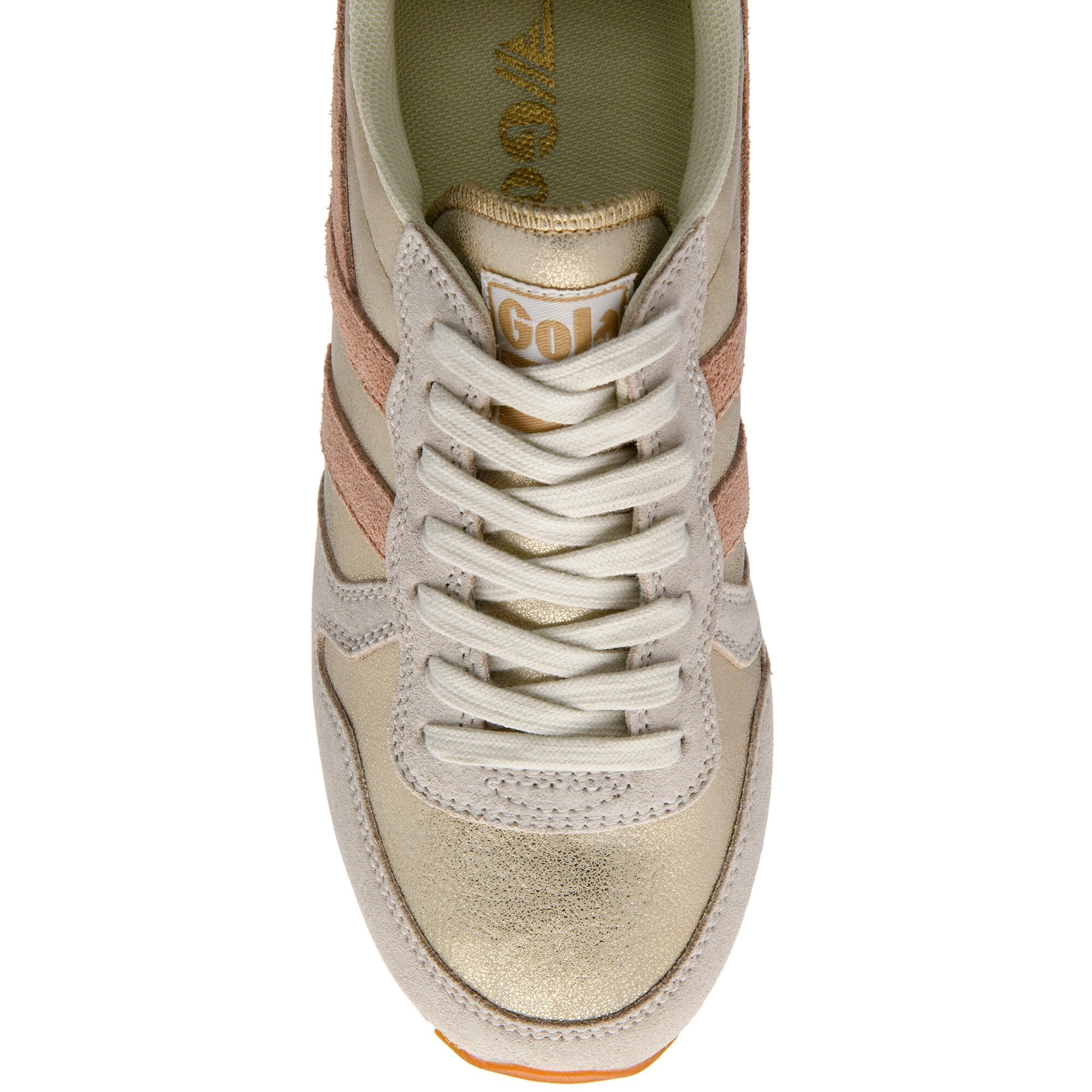 gola-daytona-blaze-sneaker-f-r-damen-gold-cameo-retro-runner image 5