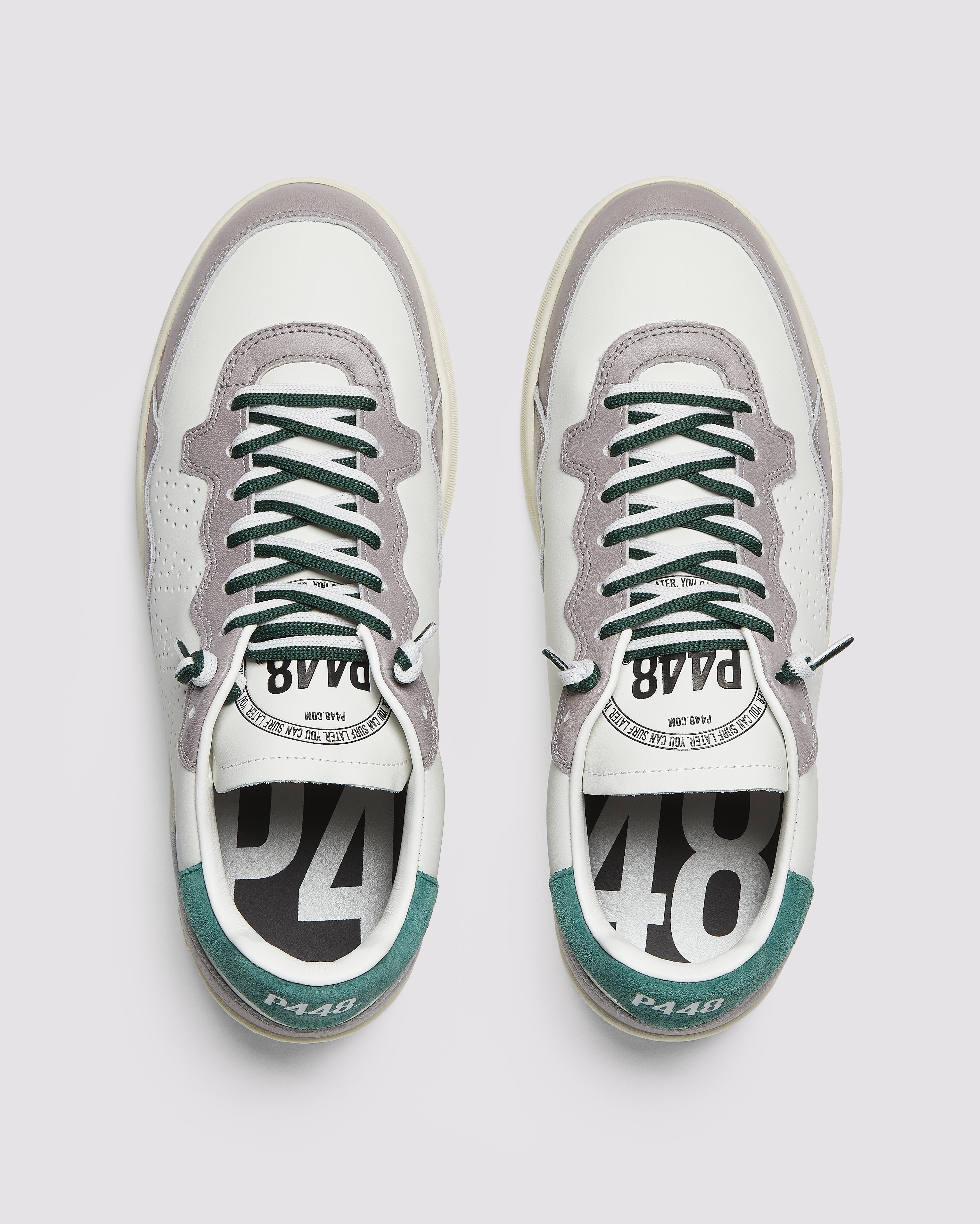 p448-vert-herren-low-top-sneaker-white-forrest image 2