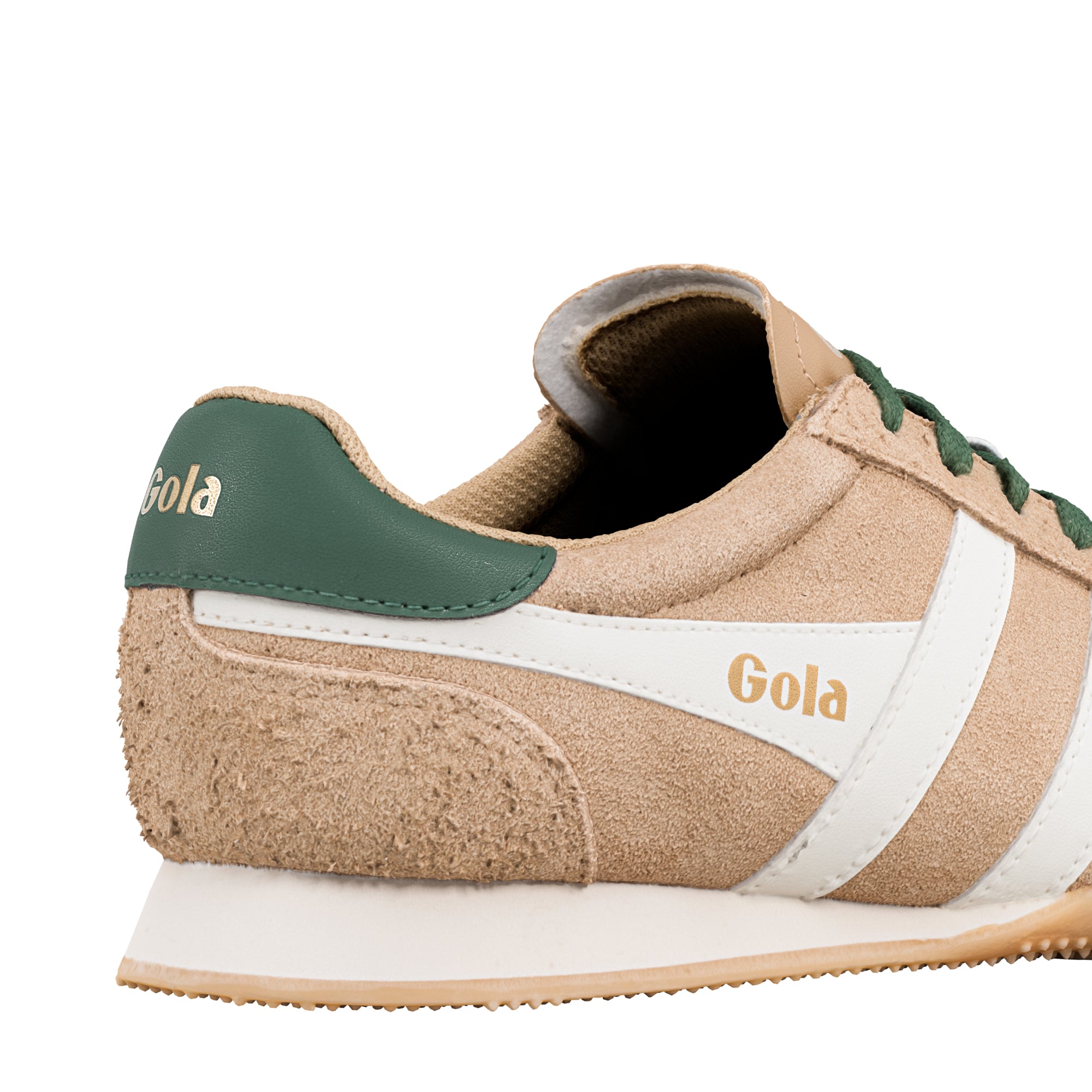 gola-sprinter-wildleder-sneaker-f-r-damen-caramel-evergreen image 6