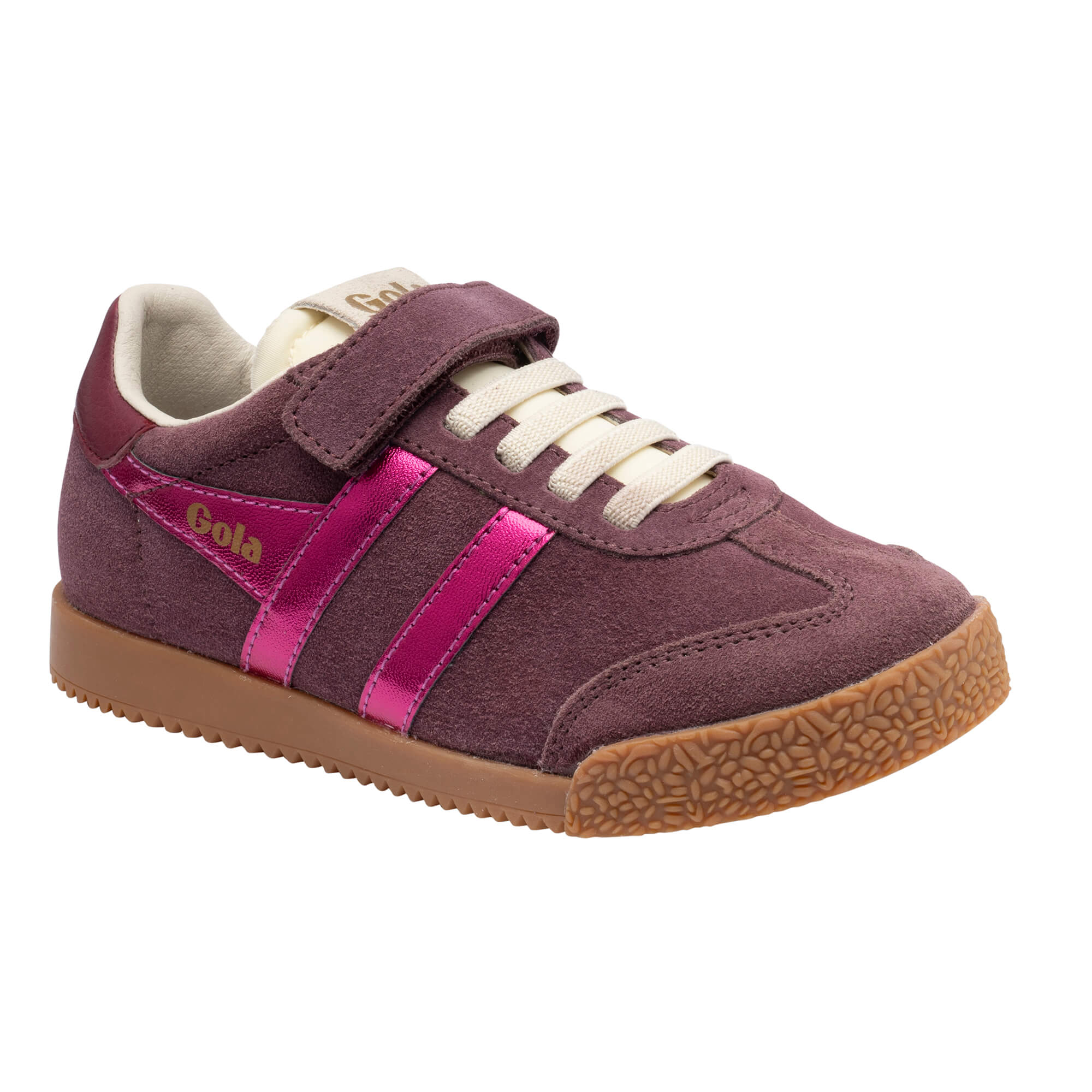 gola-elan-glitz-strap-kinder-sneaker-windsor-wine image 2