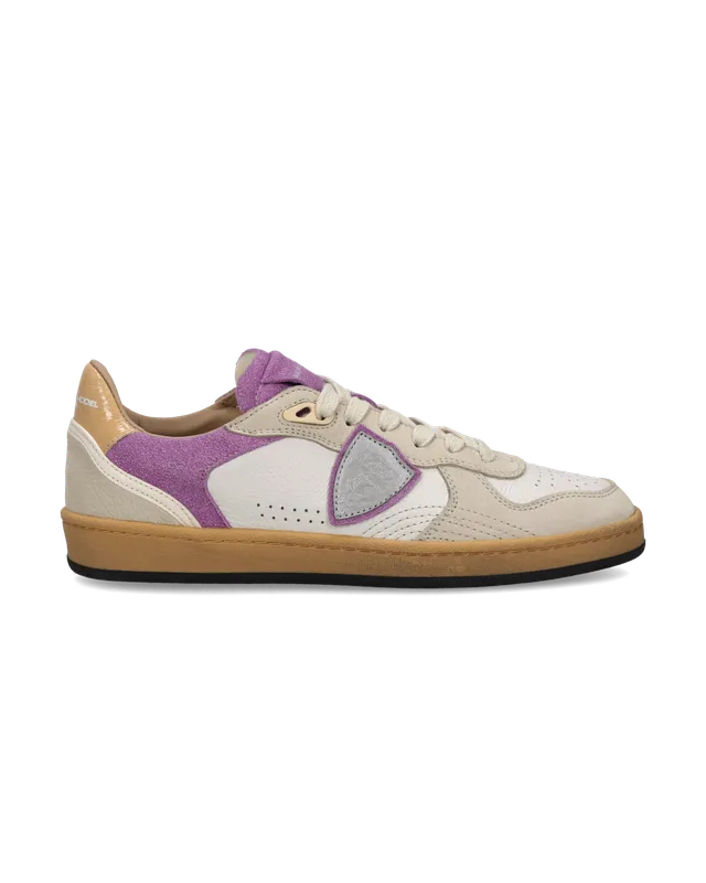 philippe-model-pgal-sneaker-damen-wei-fuchsia-beige image 1