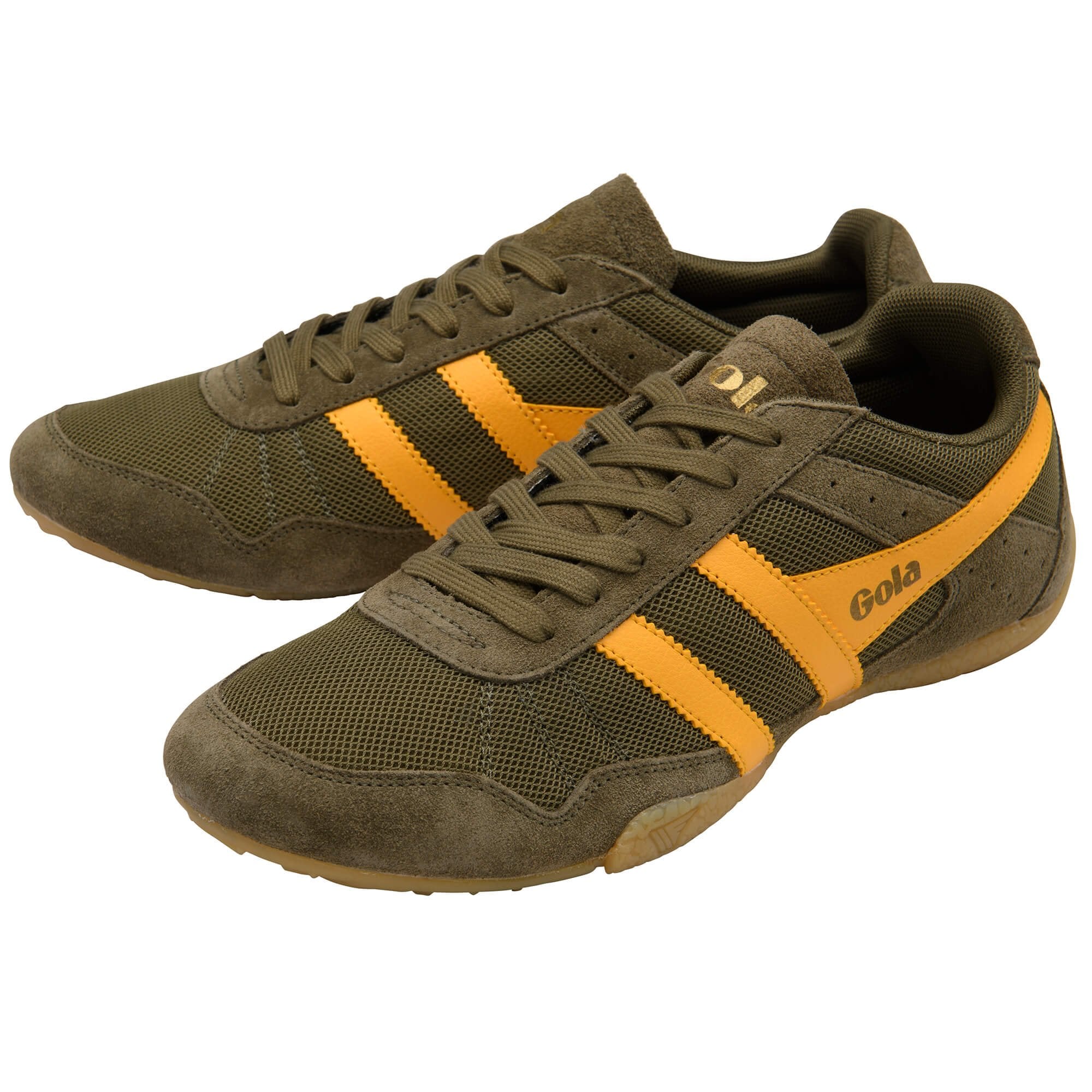 gola-cascade-herren-sneaker-khaki-gelb-y2k-mesh image 3