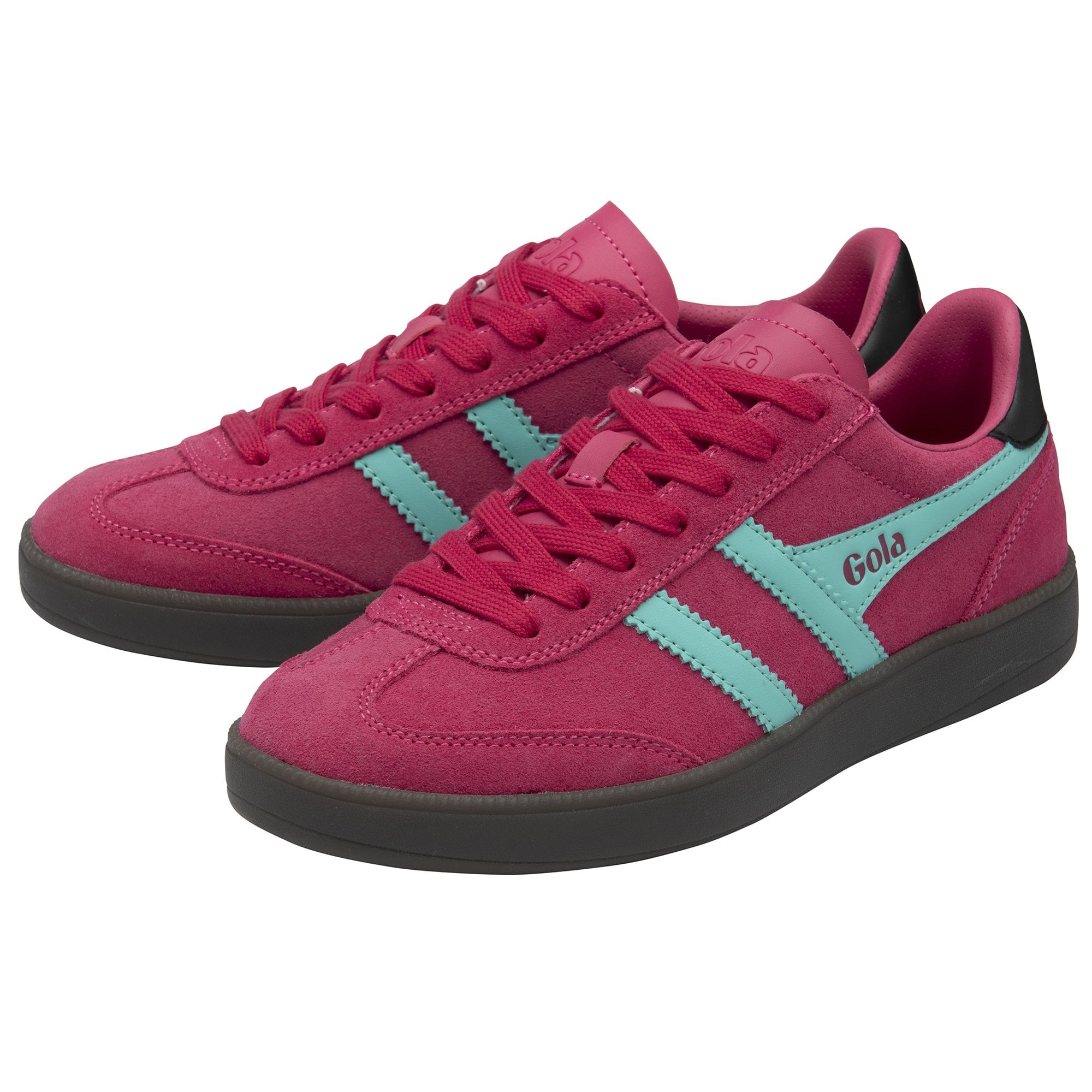 gola-viper-heritage-sneaker-f-r-damen-wildleder-fuchsia-seenebelblau image 3