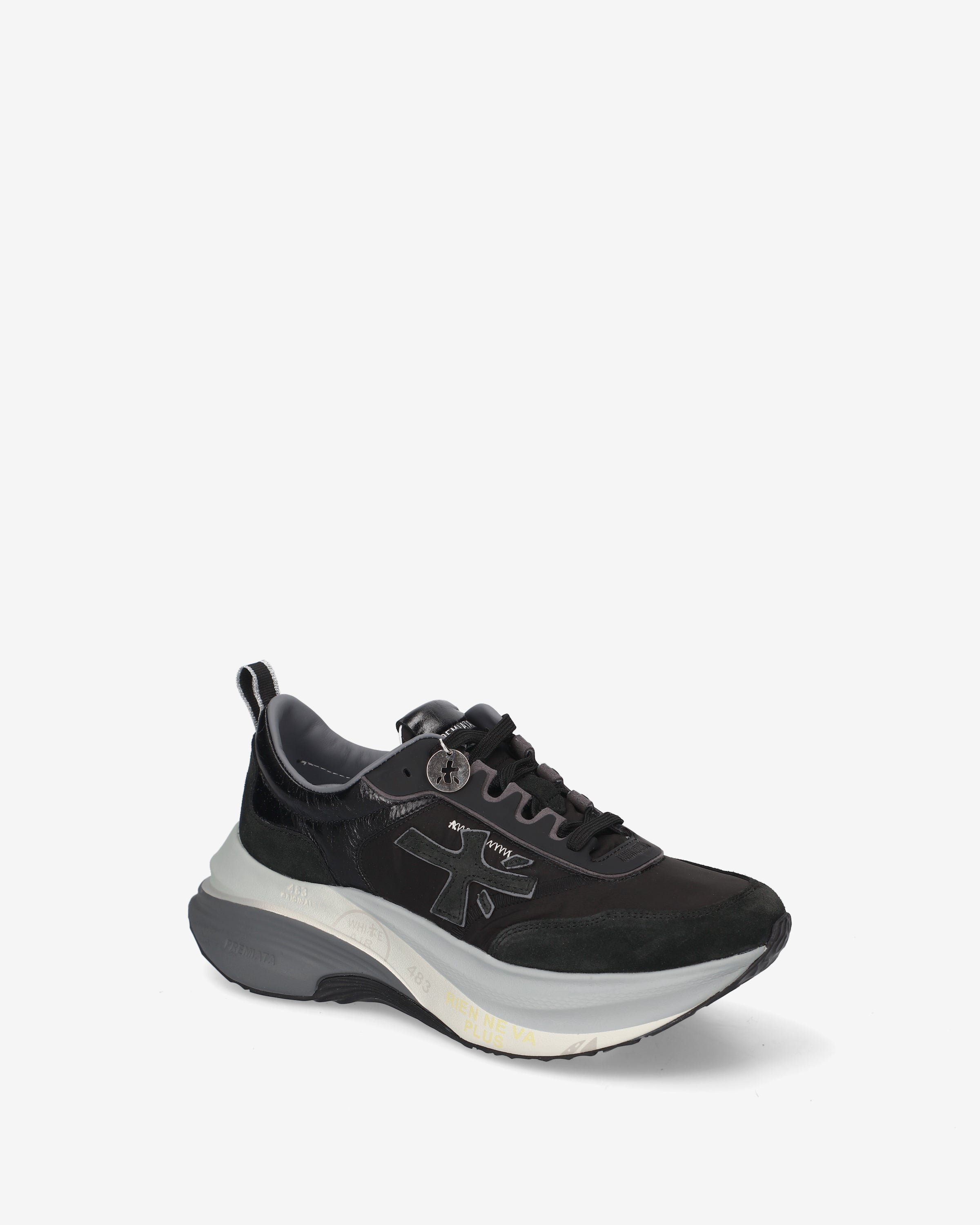 premiata-hill-8524-damen-sneaker-schwarz image 4