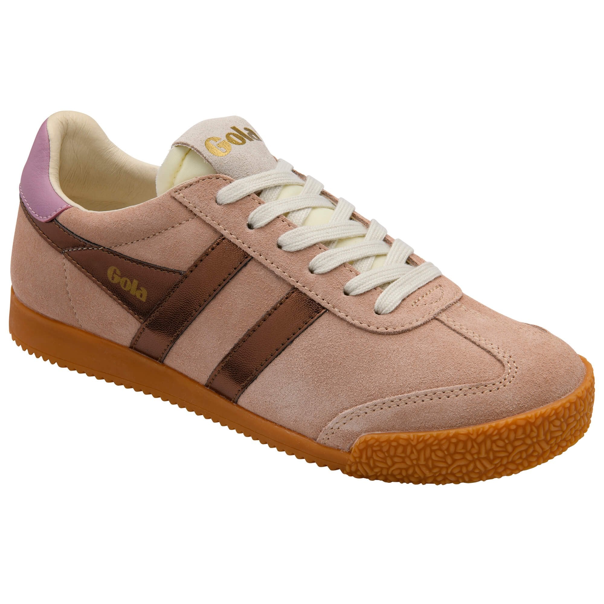 gola-elan-glitz-damen-sneaker-cameo-wildleder-bronze image 2