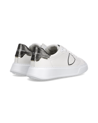 philippe-model-temple-damen-sneaker-wei-grau-anthrazit image 2