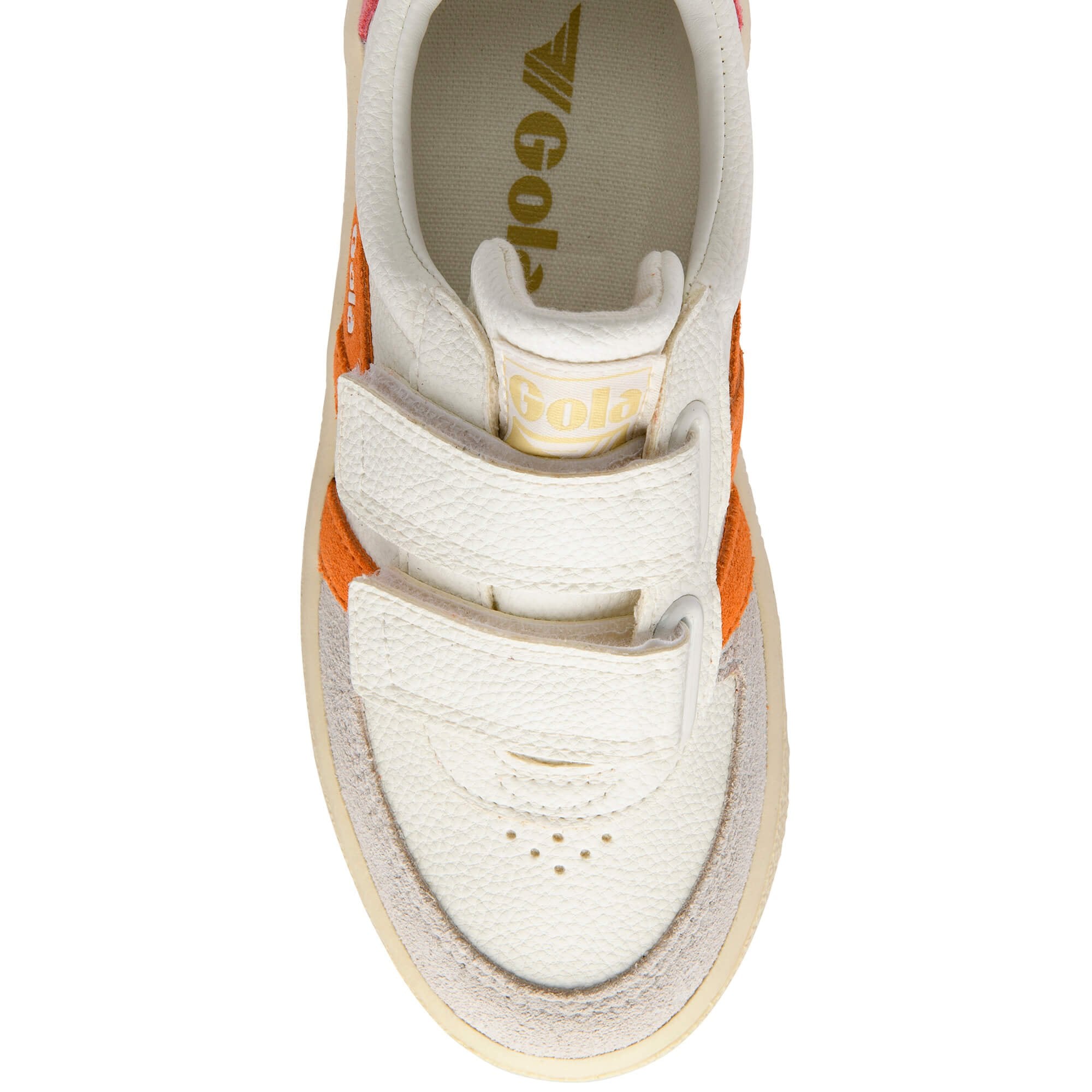 gola-grandslam-trident-strap-sneaker-f-r-kinder-wei-apricot-buttermilch image 5