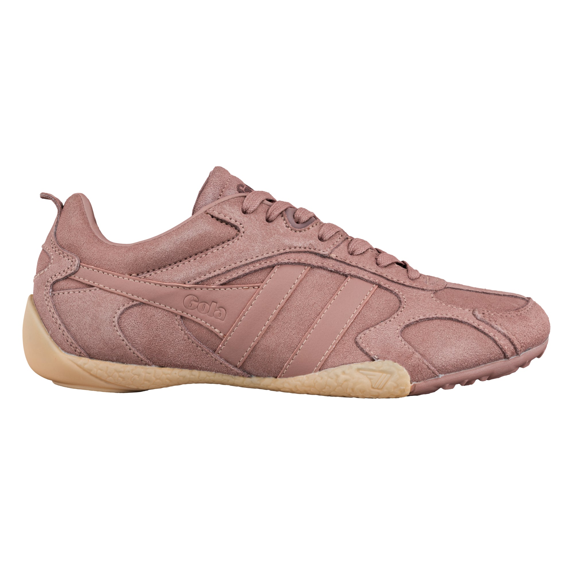 gola-corva-damen-sneaker-in-braunrose-aus-wildleder image 1