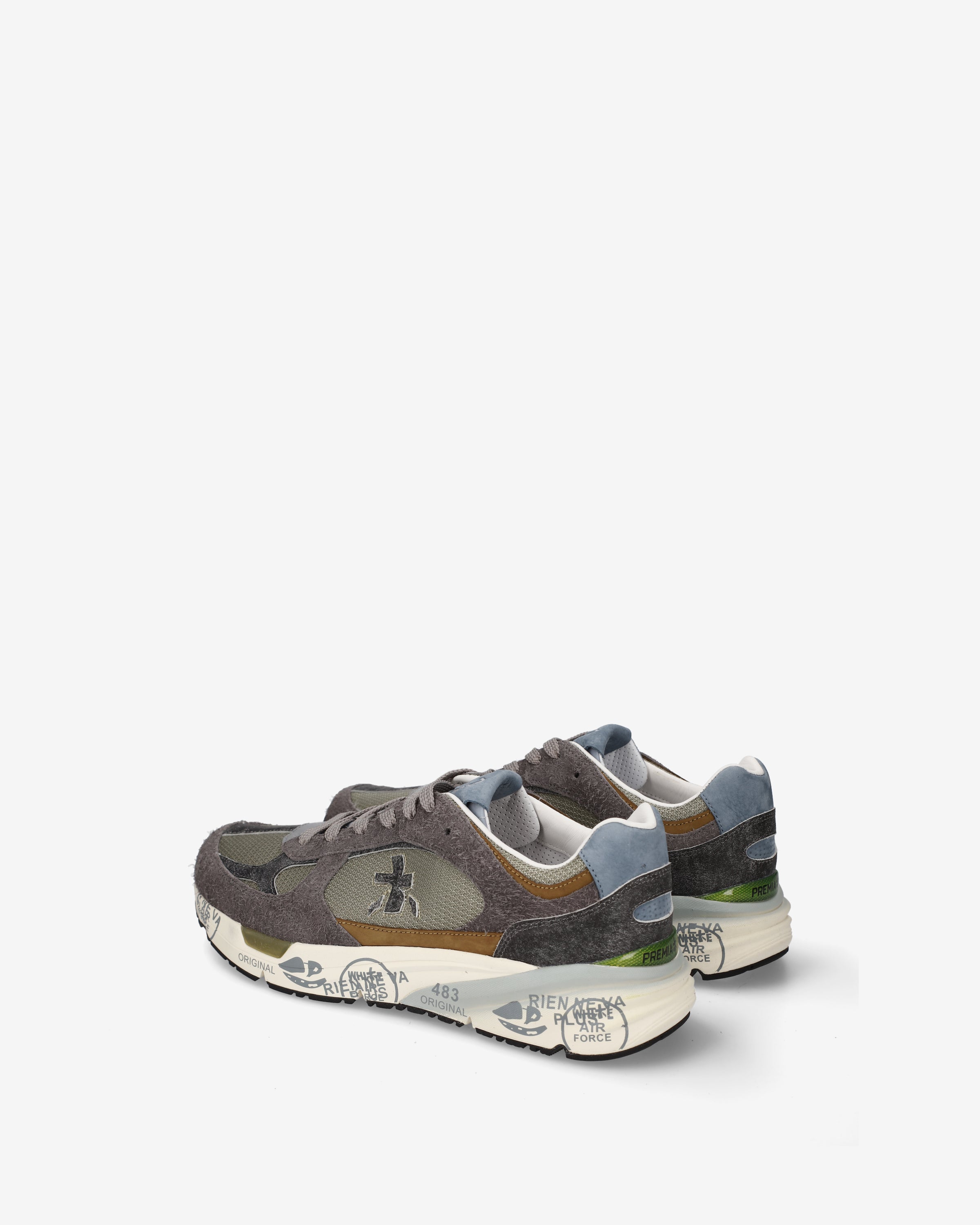 premiata-mase25-8691-sneaker-herren-grau image 5