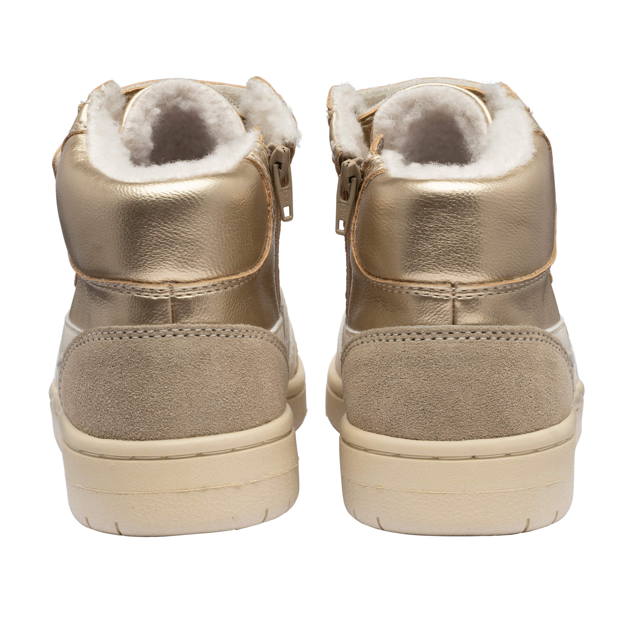 gola-talon-glimmer-kinder-high-top-sneaker-gold-metallic image 4