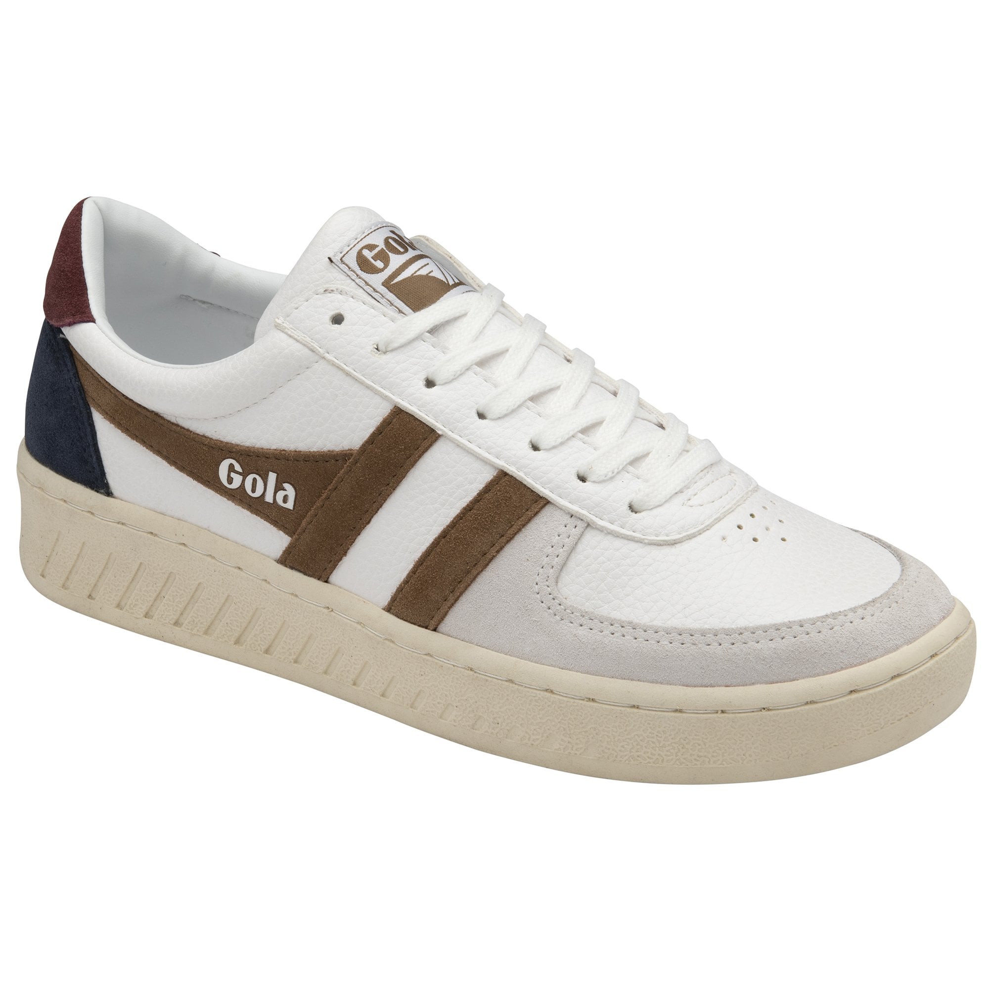 gola-grandslam-trident-herren-court-sneaker-wei-recycelt image 2
