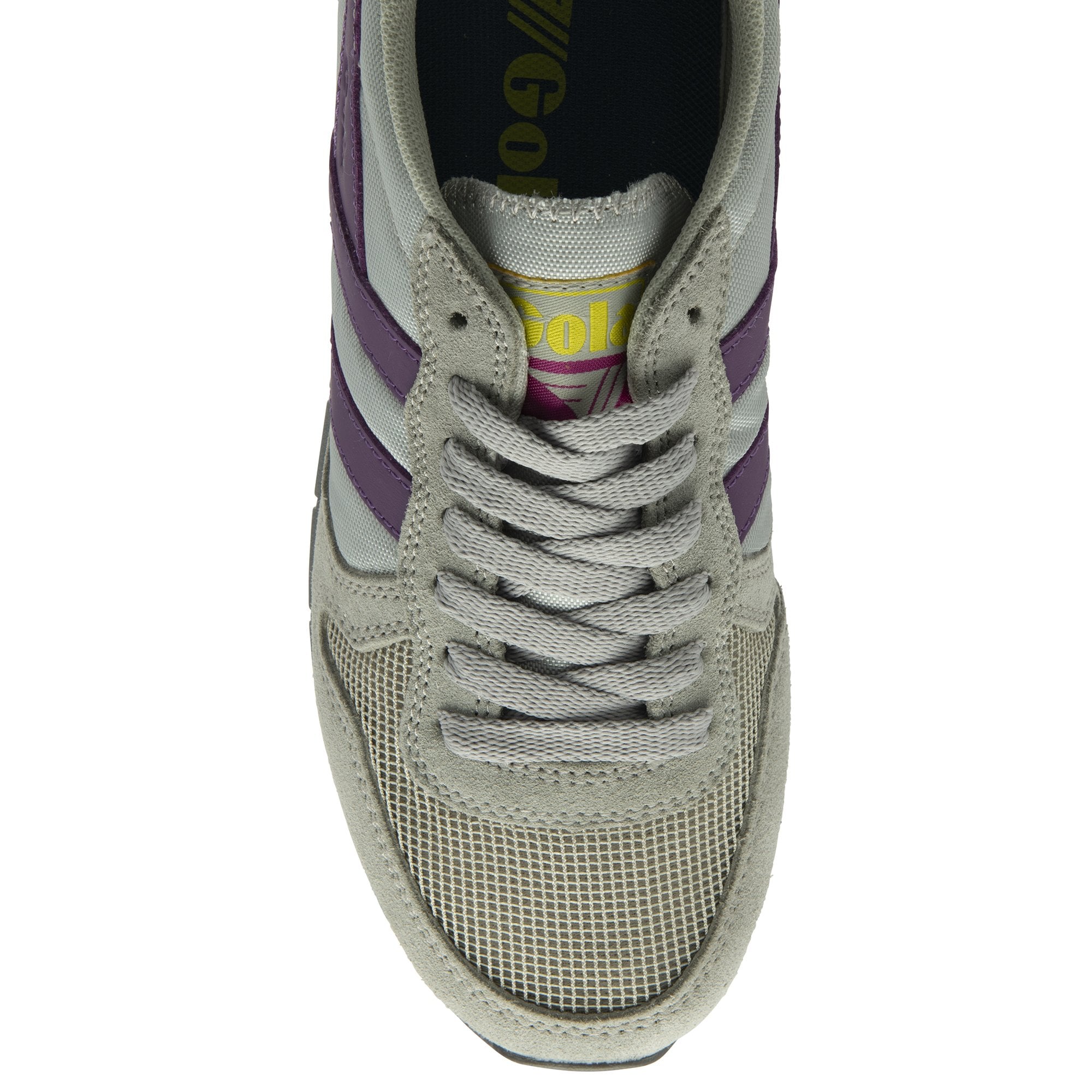 gola-daytona-damen-sneaker-hellgrau-fingerhut-schwefelgelb image 5