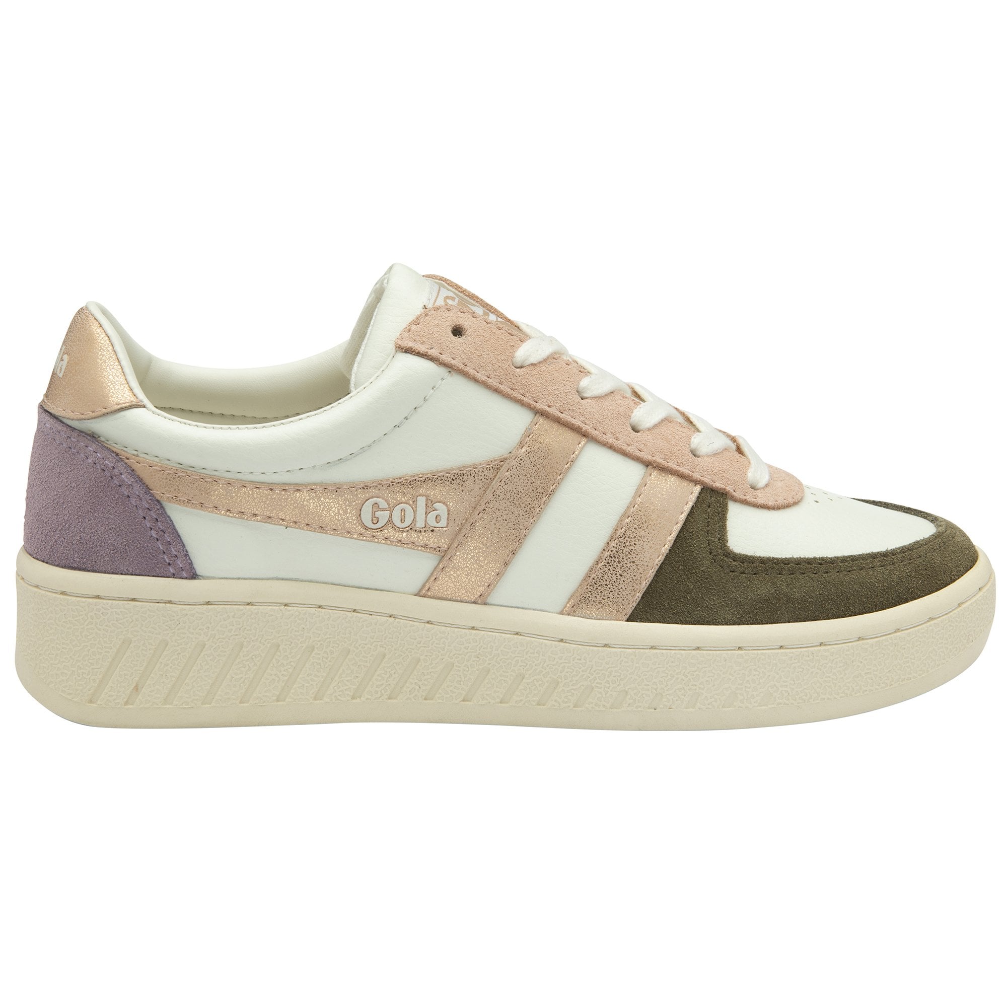 gola-grandslam-quadrant-damen-sneaker-off-white-khaki-ros-gold image 1