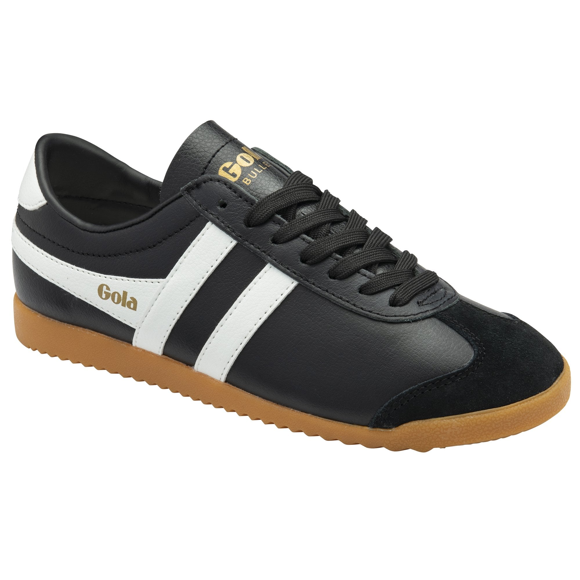 gola-bullet-damen-sneaker-aus-leder-schwarz-wei image 2