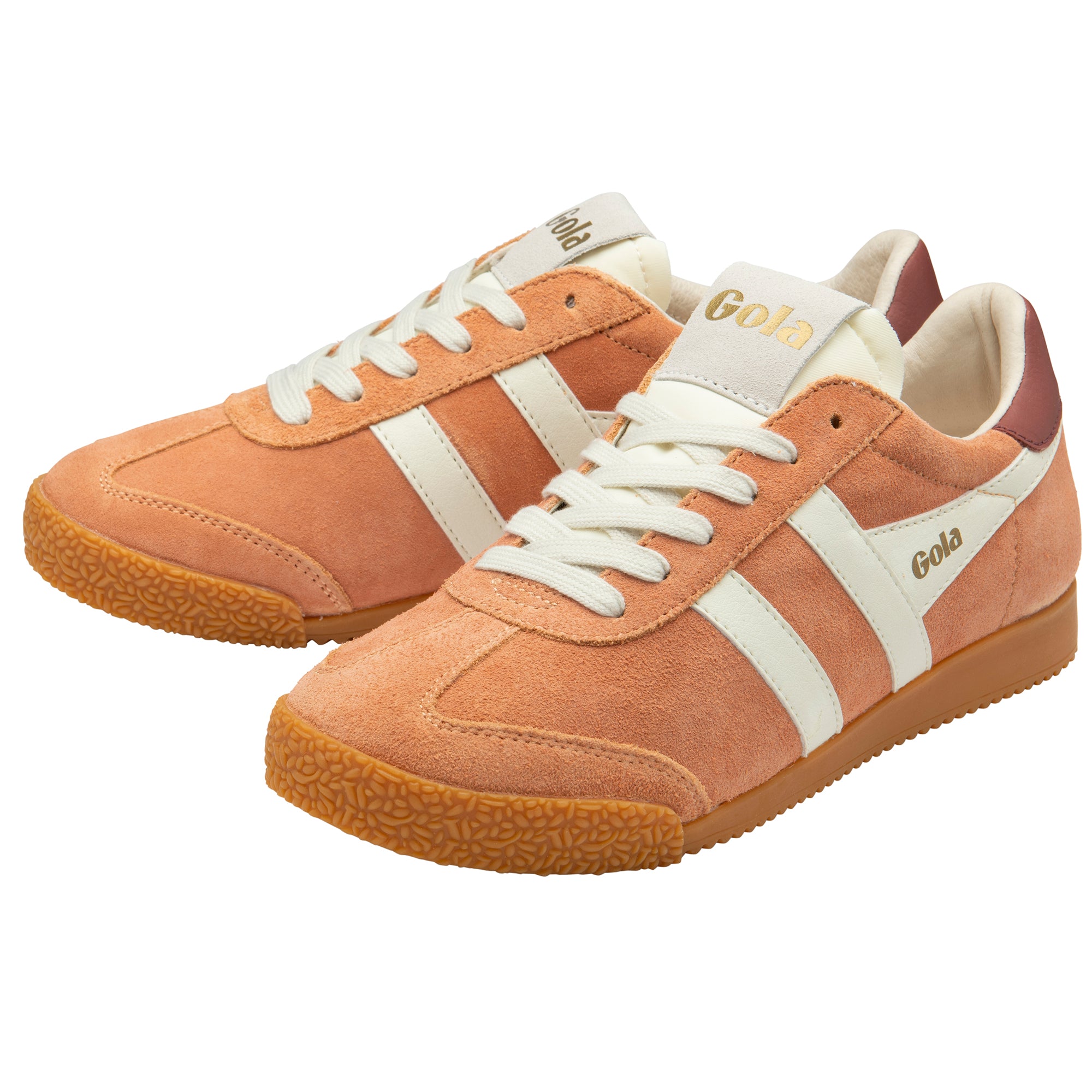 gola-elan-damen-sneaker-terrakotta-off-white-rotocker image 3