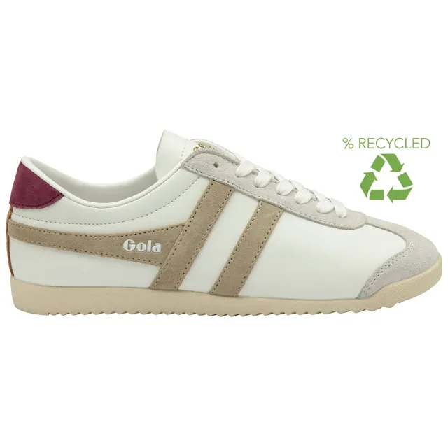 gola-bullet-pure-damen-sneaker-wei-beige-kirschrot image 1
