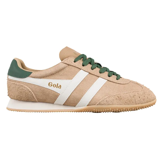 gola-sprinter-wildleder-sneaker-f-r-damen-caramel-evergreen image 1
