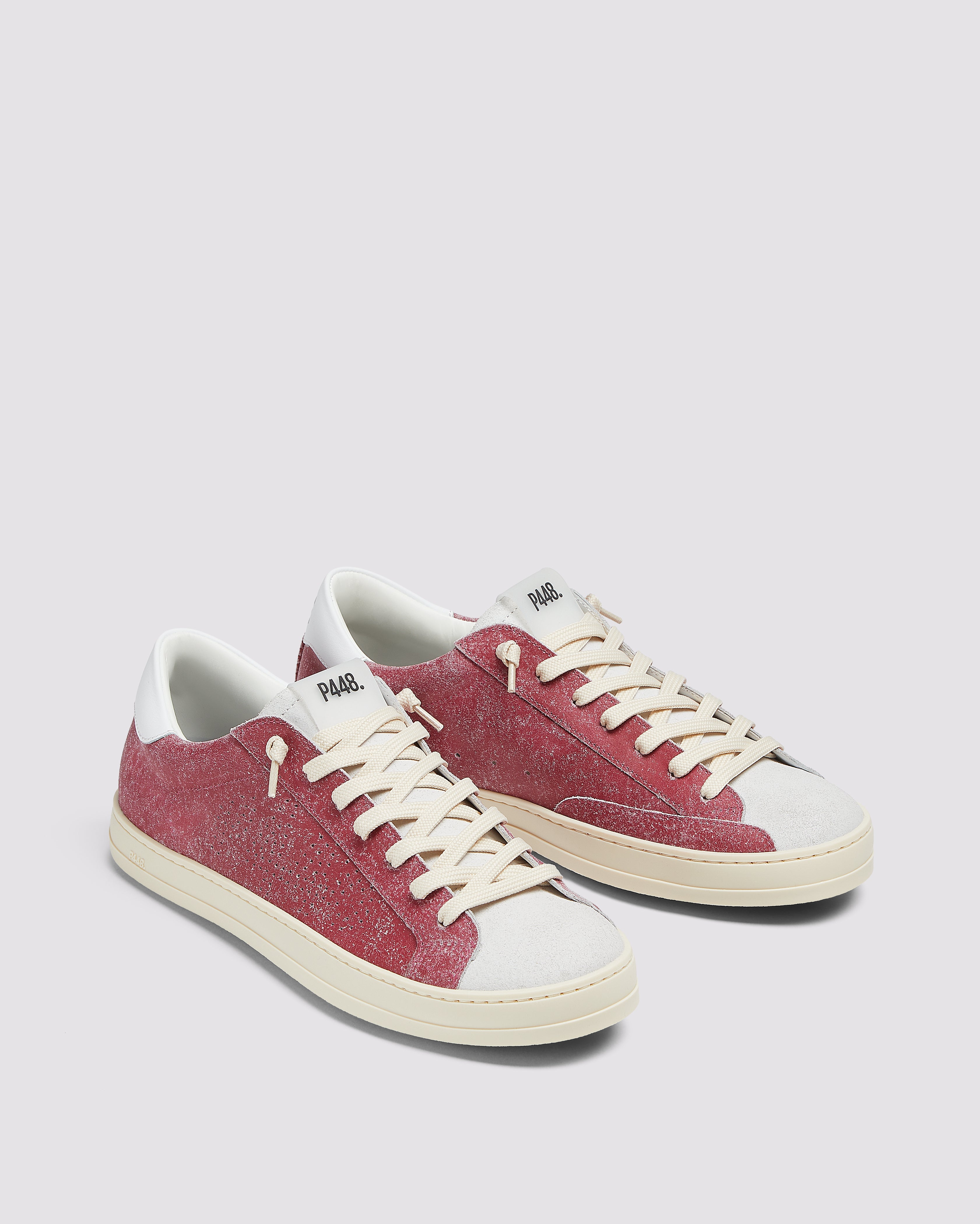 p448-john-deco-low-top-sneaker-burgundy-damen image 5