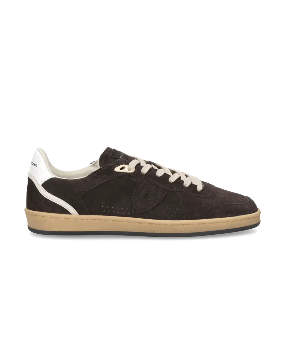 philippe-model-pgal-herren-sneaker-braun-wei image 1