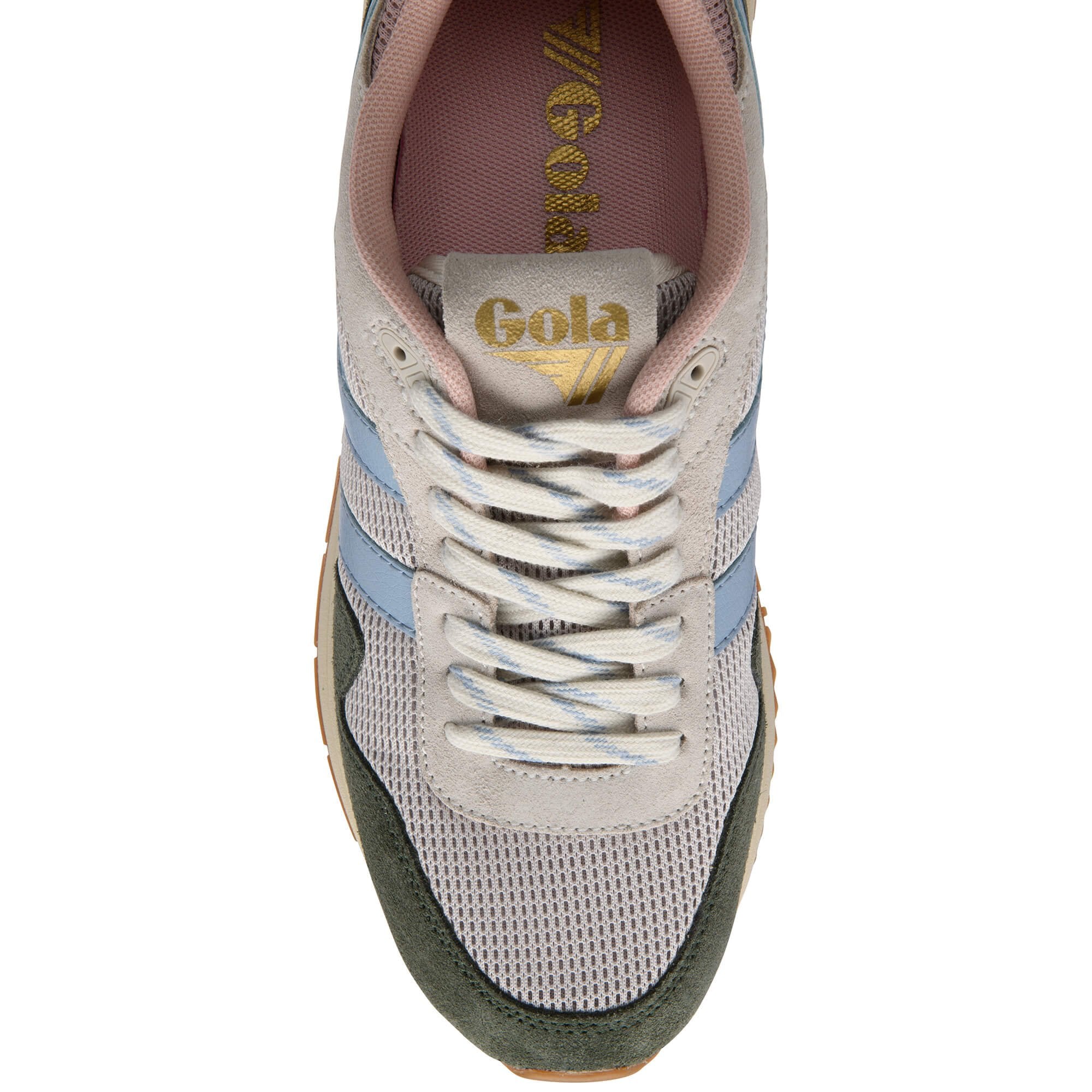 gola-delta-damen-sneaker-off-white-khaki-air-blue image 5