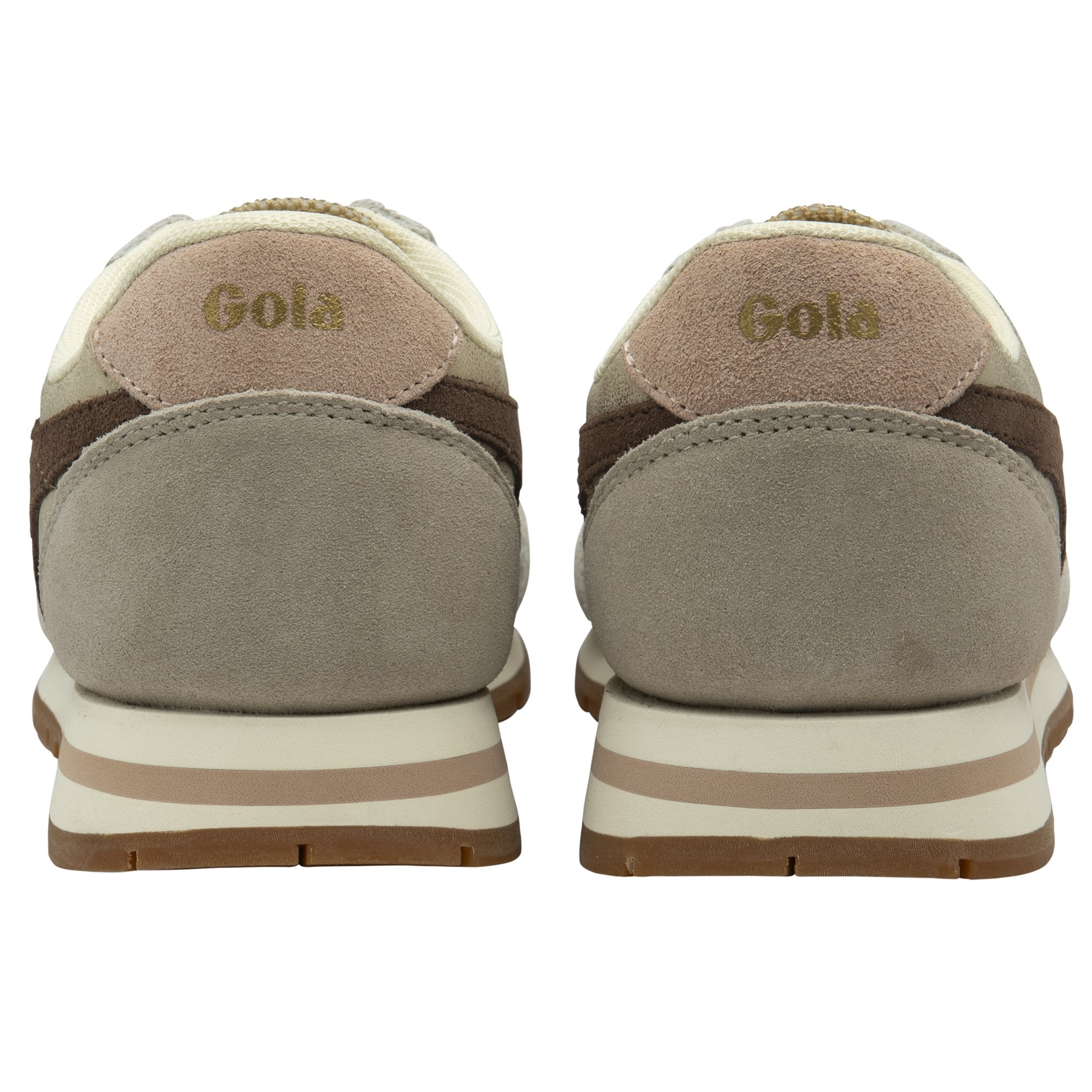 gola-daytona-blaze-sneaker-f-r-damen-gold-dunkelbraun-cameo image 4