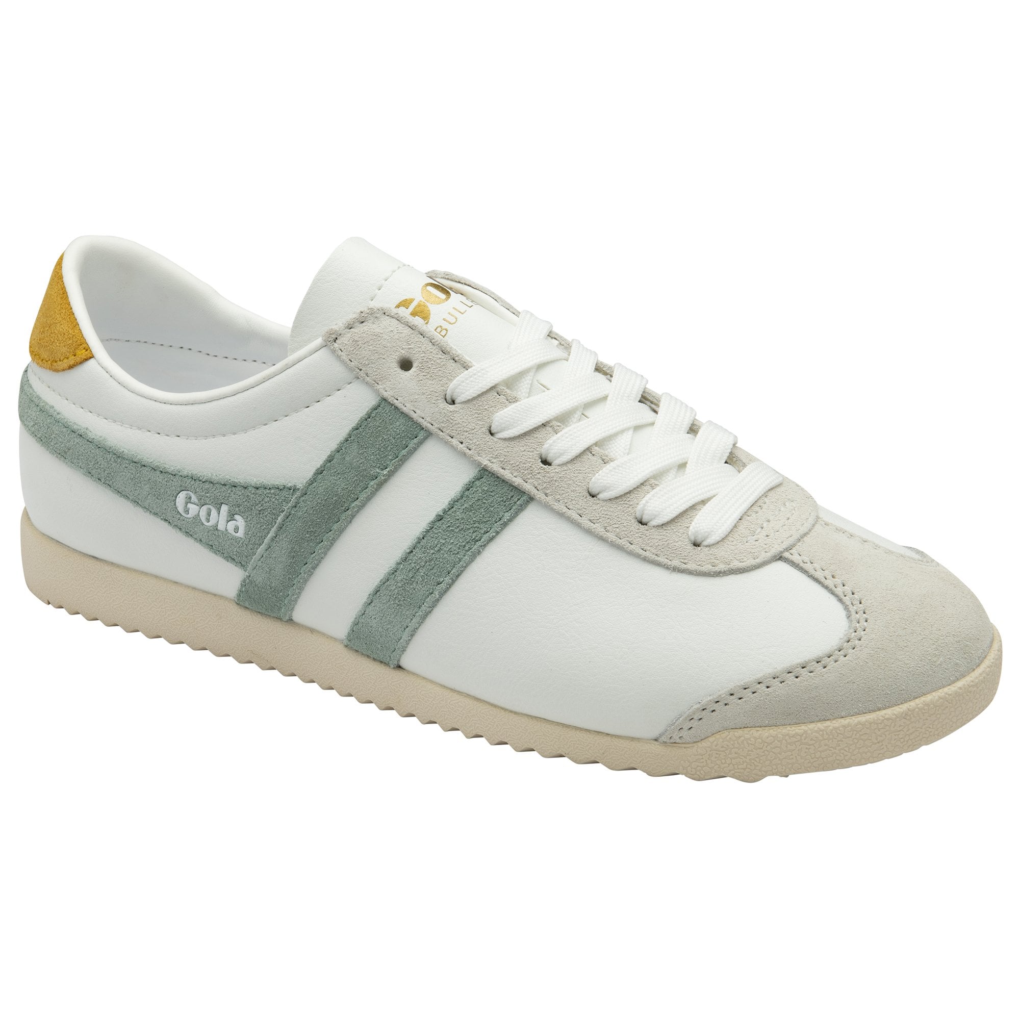 gola-bullet-pure-sneaker-f-r-damen-wei-gr-n image 2