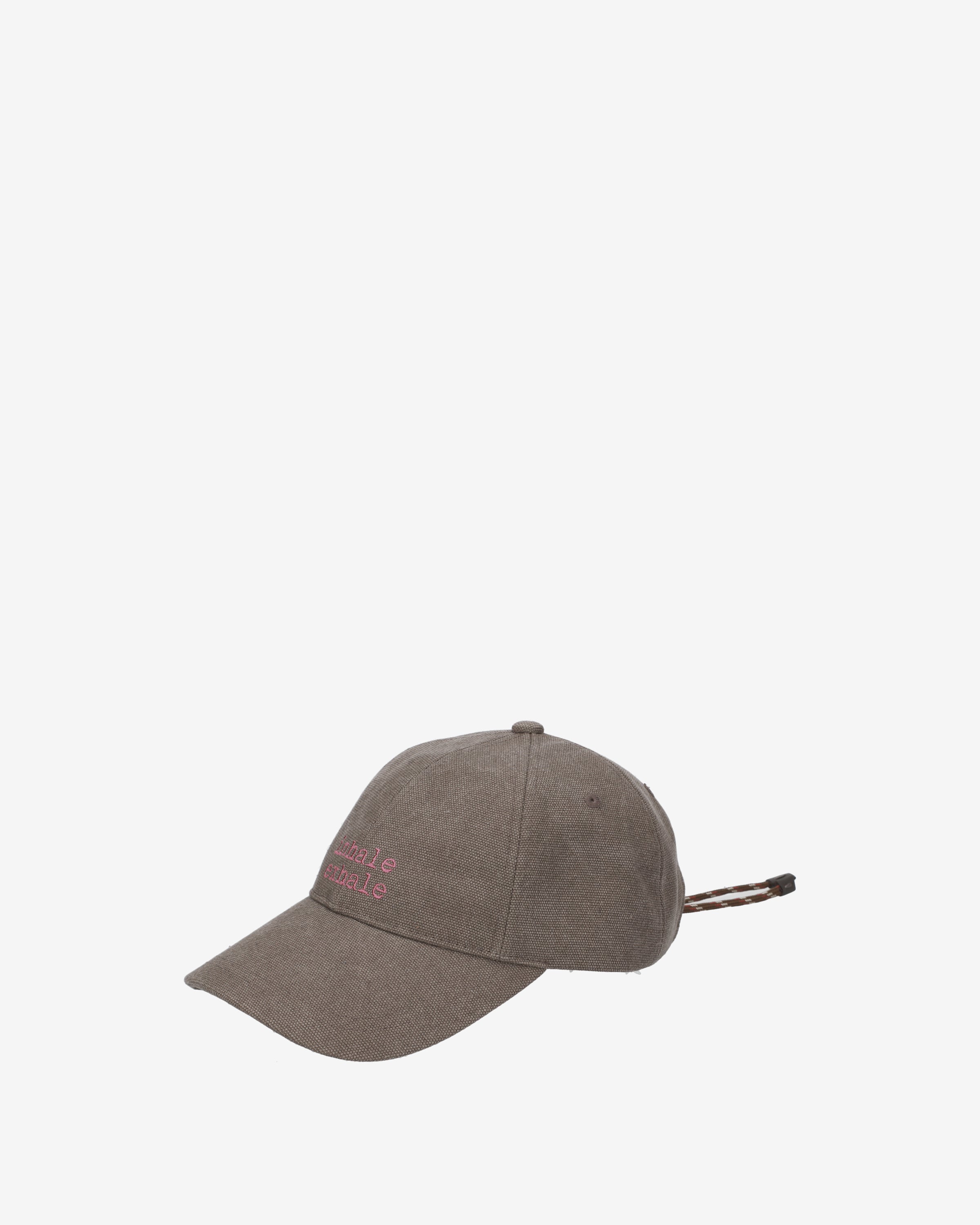 premiata-inhale-exhale-baseball-cap-taupe image 2