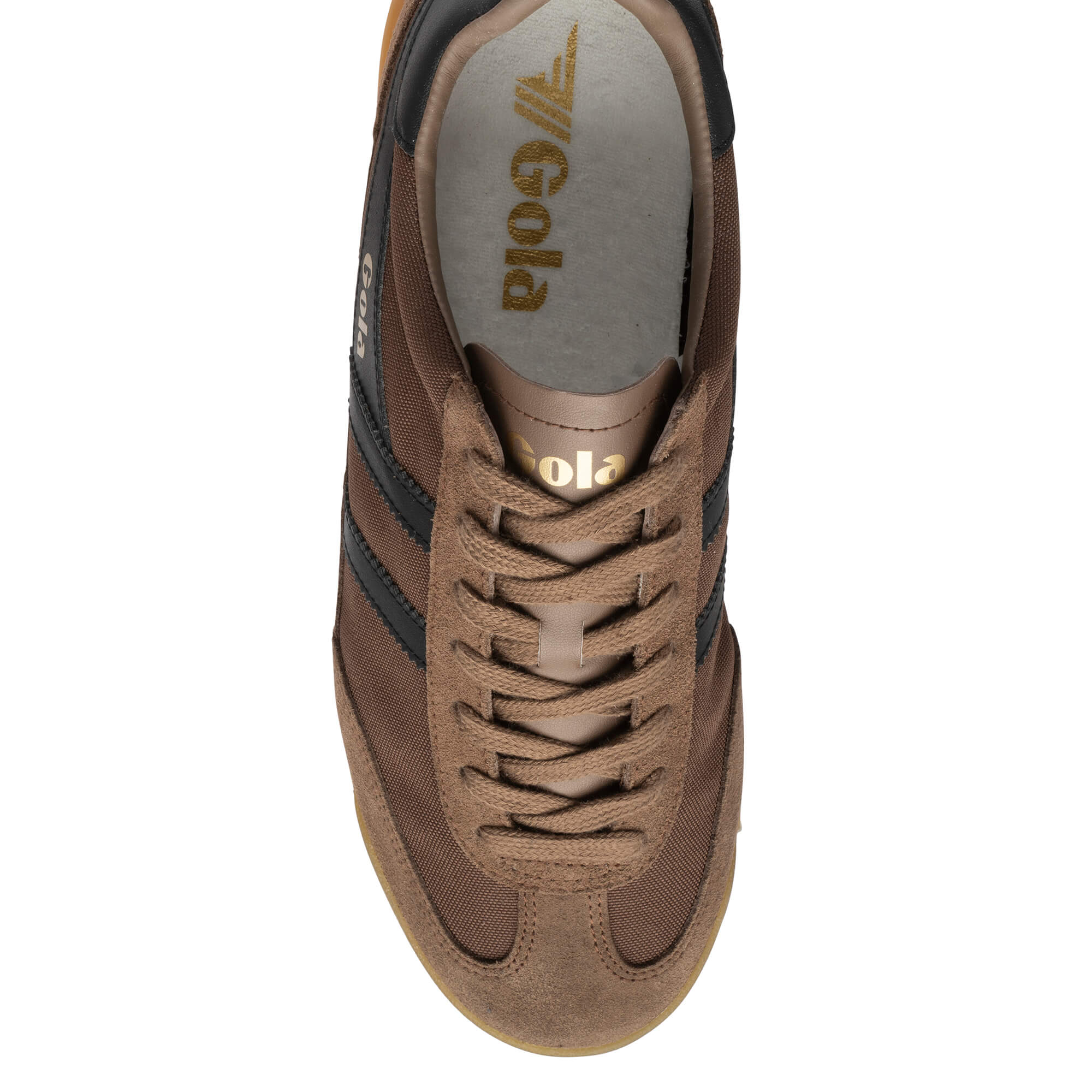 gola-tornado-sneaker-f-r-herren-terrace-sneaker-otterbraun-nylon-wildleder image 5