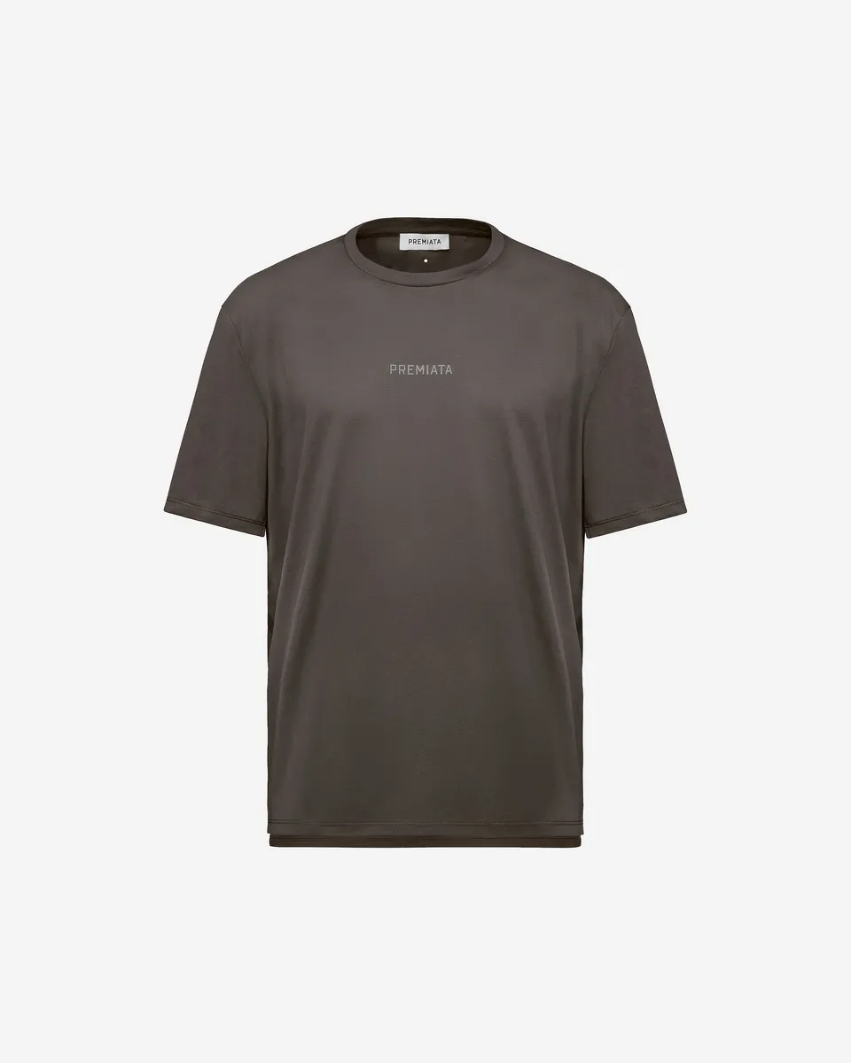 premiata-t-shirt-logo-essential-mud-herren-baumwolle image 1