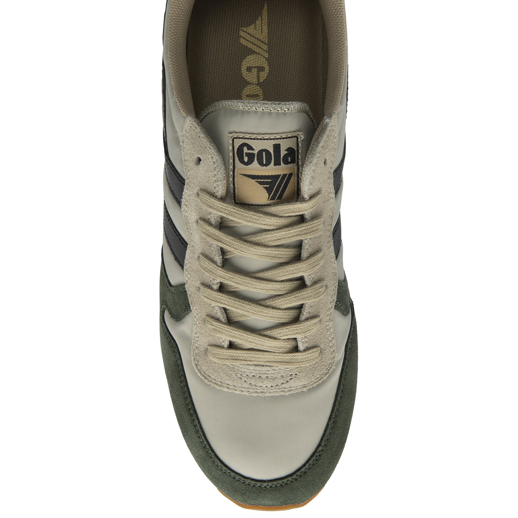 gola-daytona-herren-sneaker-beige-dunkelkhaki-schwarz image 5