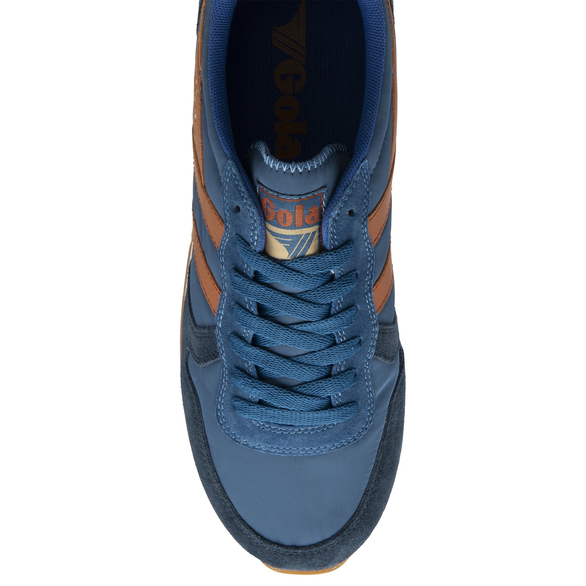 gola-daytona-chute-herren-sneaker-marine-dunkelblau-orange image 5