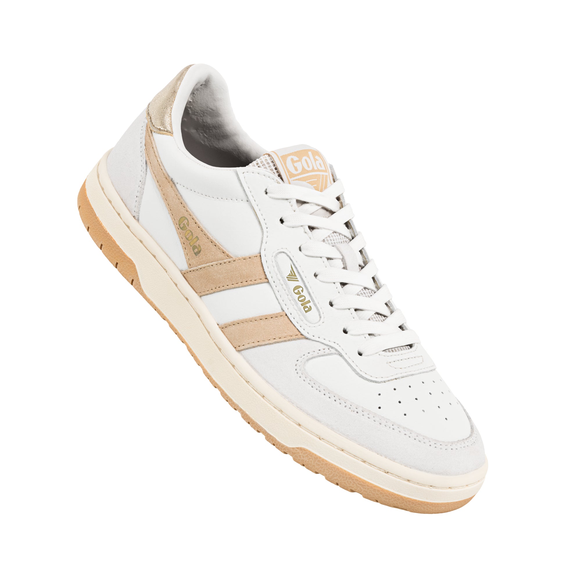 gola-hawk-sneaker-f-r-damen-wei-karamell-gold image 5