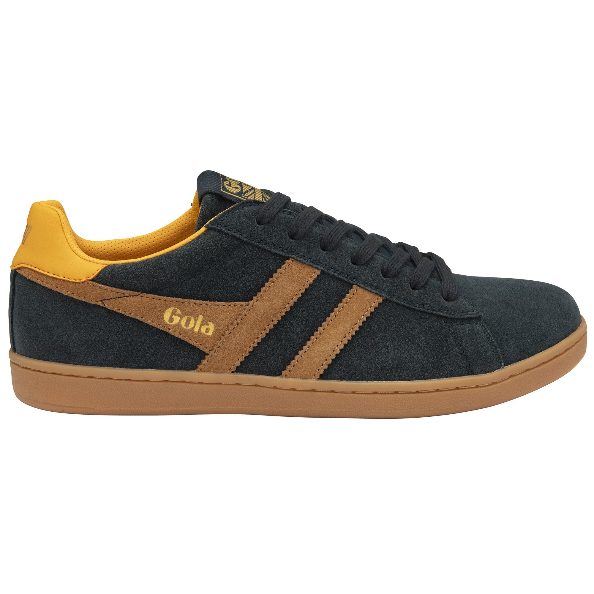 gola-equipe-ii-suede-herren-sneaker-navy-ingwer image 1