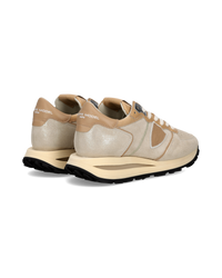 philippe-model-tropez-haute-damen-sneaker-platin-cognac image 2