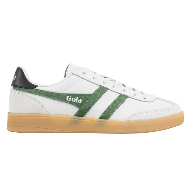 gola-viper-leder-sneaker-f-r-herren-wei-evergreen image 1