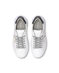 philippe-model-temple-sneaker-damen-wei-schwarz-mit-glitzer-ferse image 6