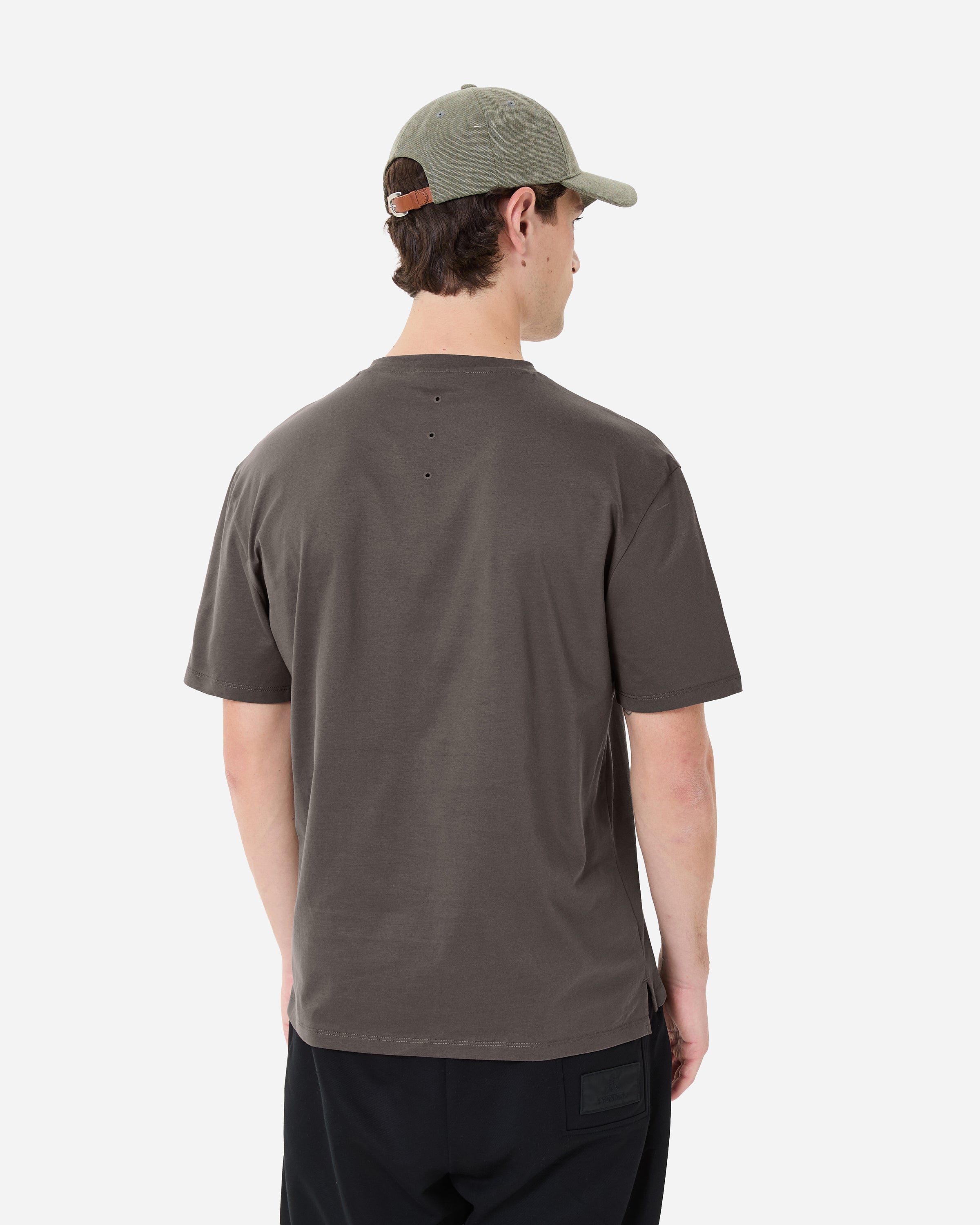 premiata-t-shirt-logo-essential-mud-herren-baumwolle image 6