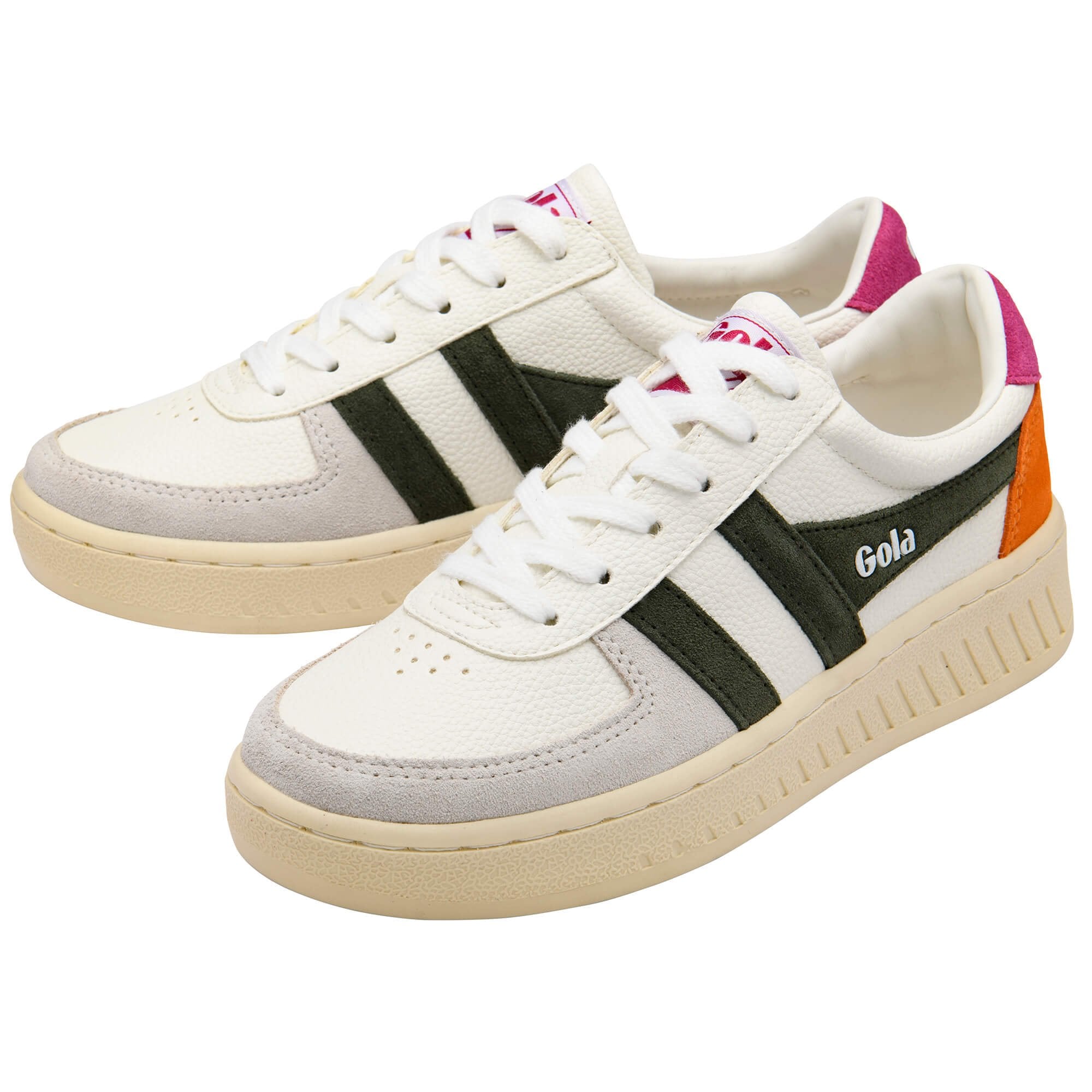 gola-grandslam-trident-damen-court-sneaker-wei image 3