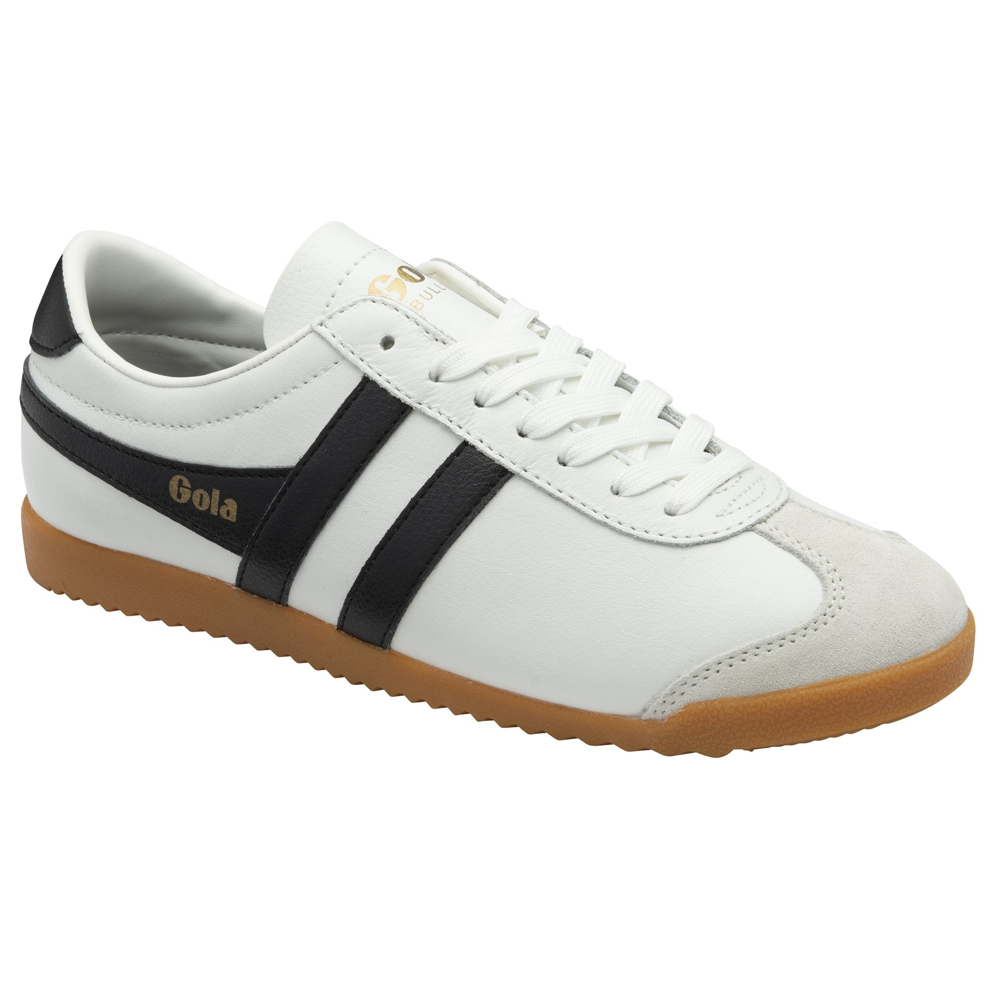 gola-bullet-leder-sneaker-damen-wei-schwarz image 2